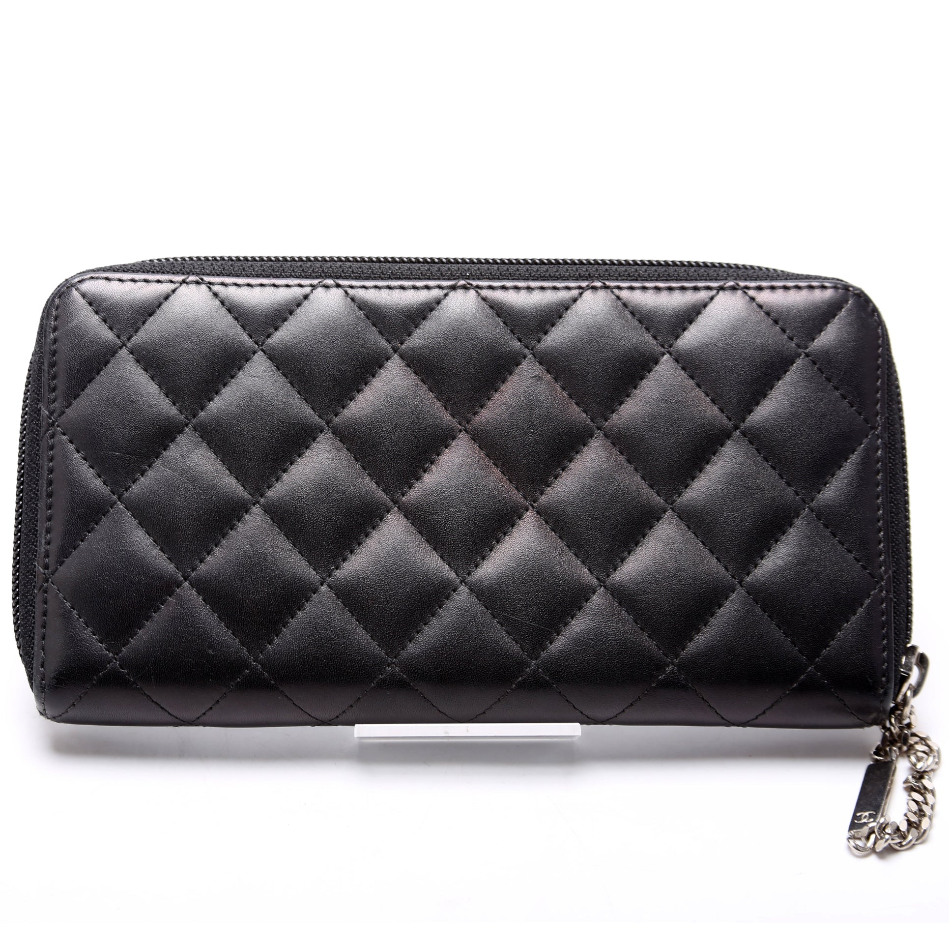 Cambon Ligne Zip Around Long Wallet Black - Image 3