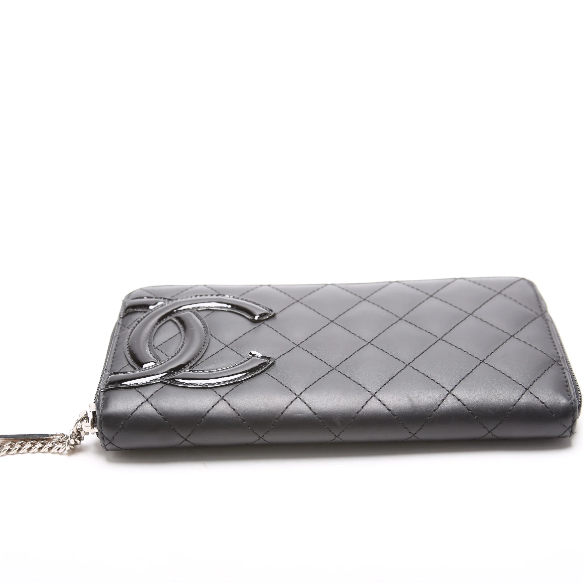 Cambon Ligne Zip Around Long Wallet Black - Image 4