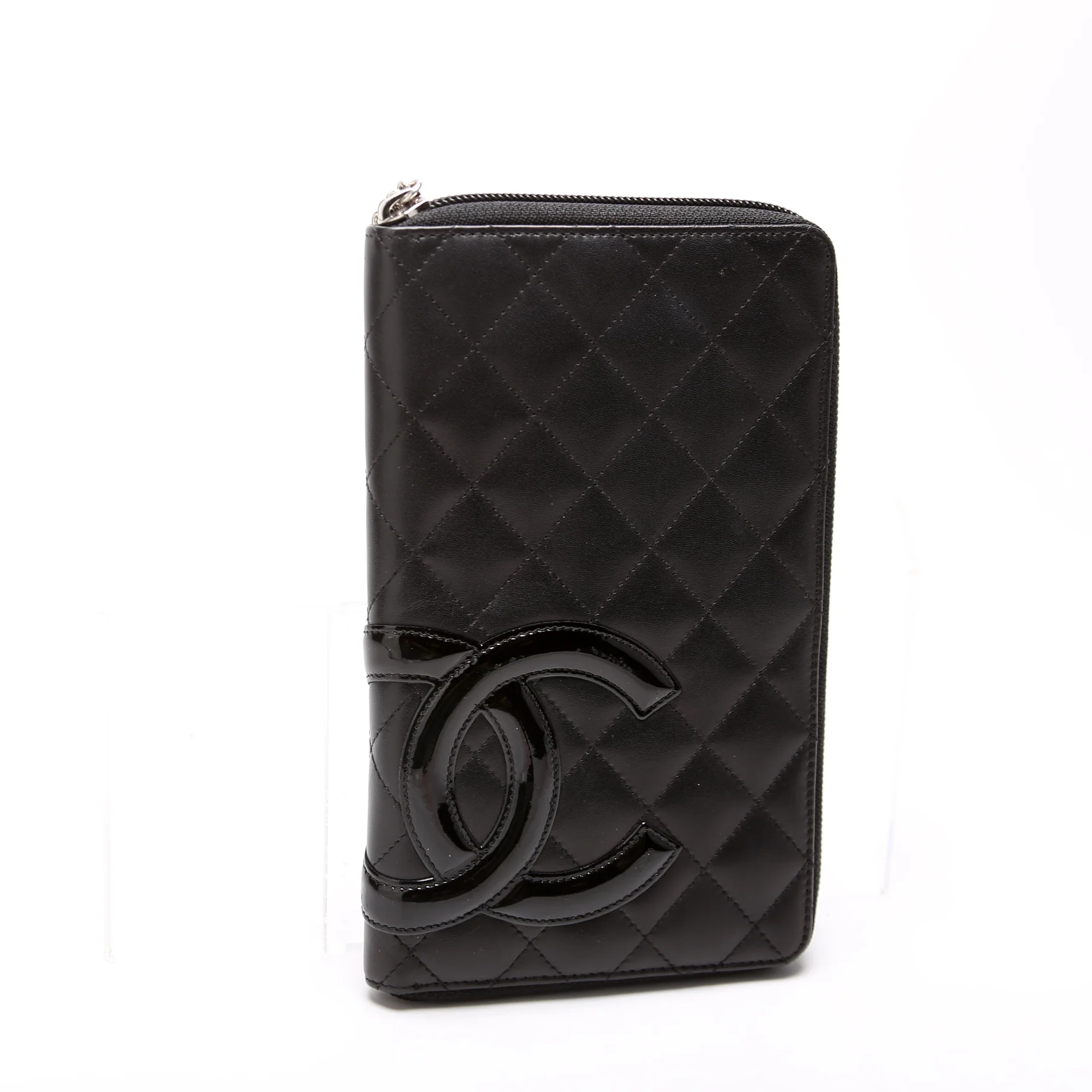 Cambon Ligne Zip Around Organizer Wallet Black - Image 2