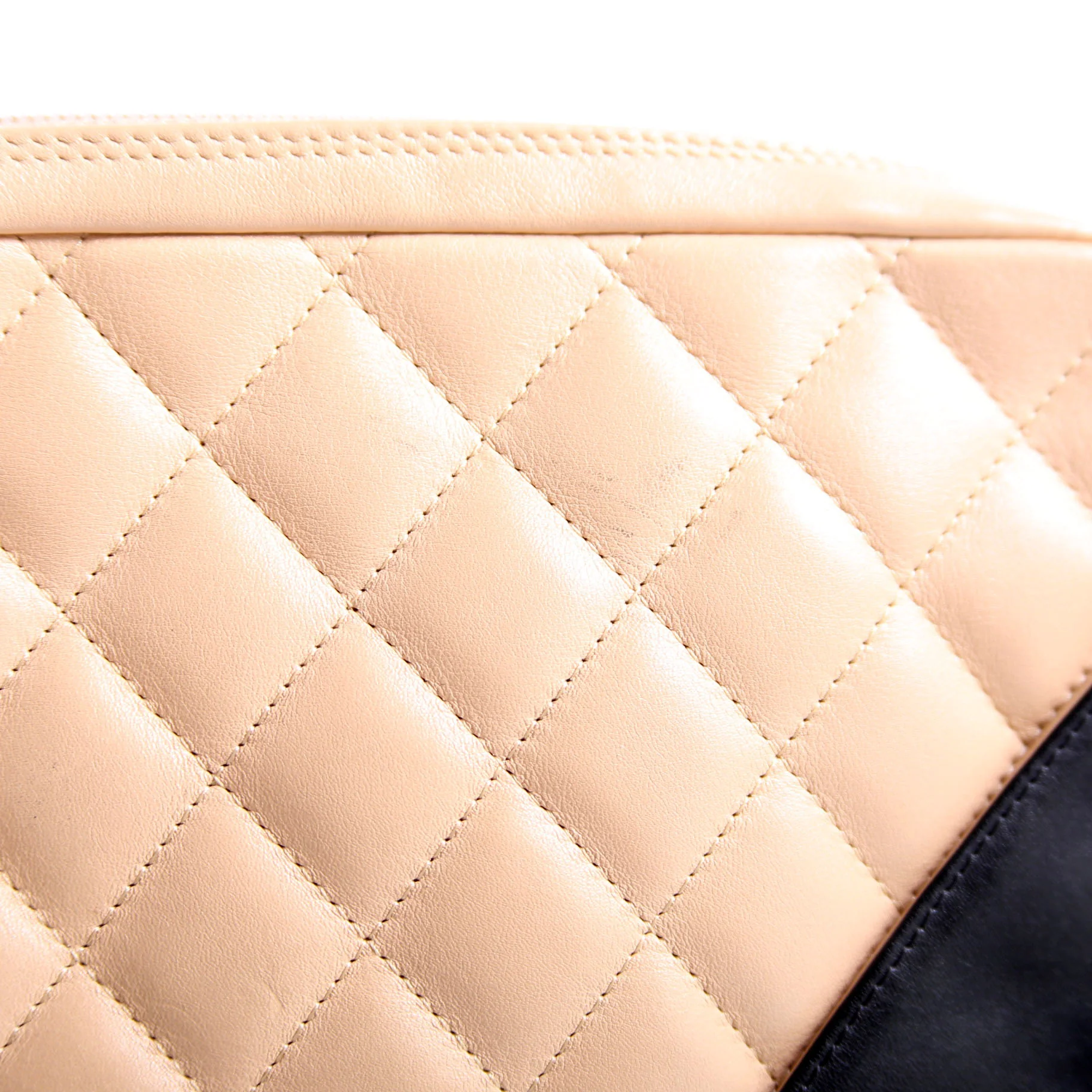 Cambon Linge Pochette Tan/Black - Image 10