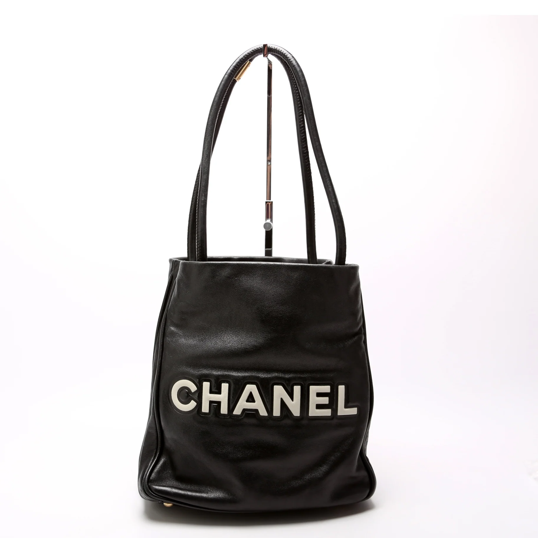 Camellia Lambskin Tote - Image 3