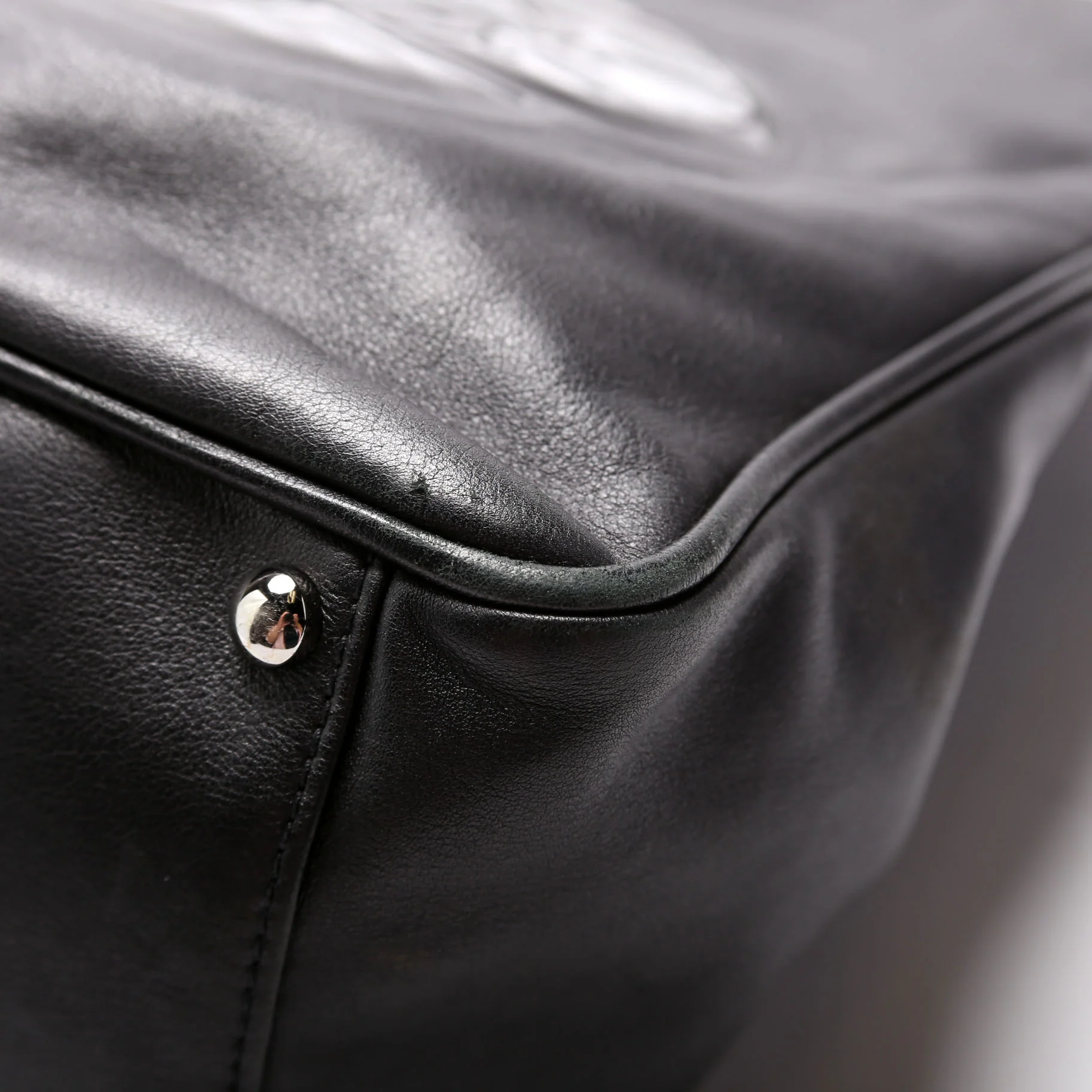 Camellia Lambskin Tote - Image 8