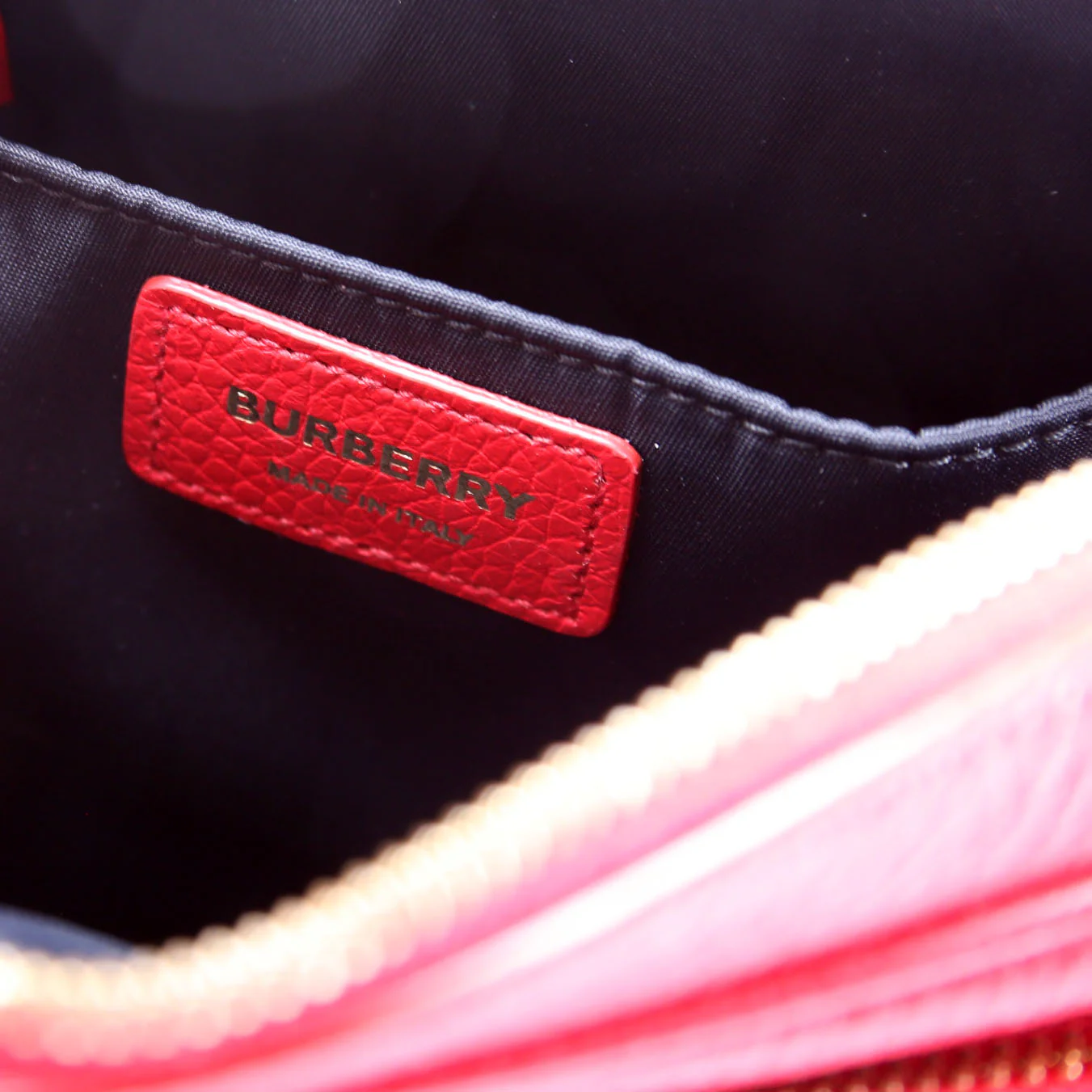 Camera Leather Crossbody Red - Image 9