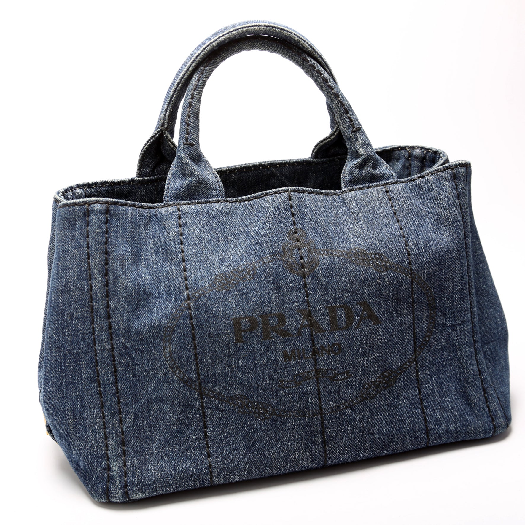 Canapa Denim Canvas Small Tote - Image 2