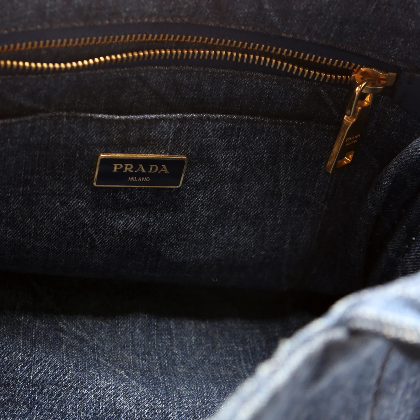 Canapa Denim Canvas Small Tote - Image 7