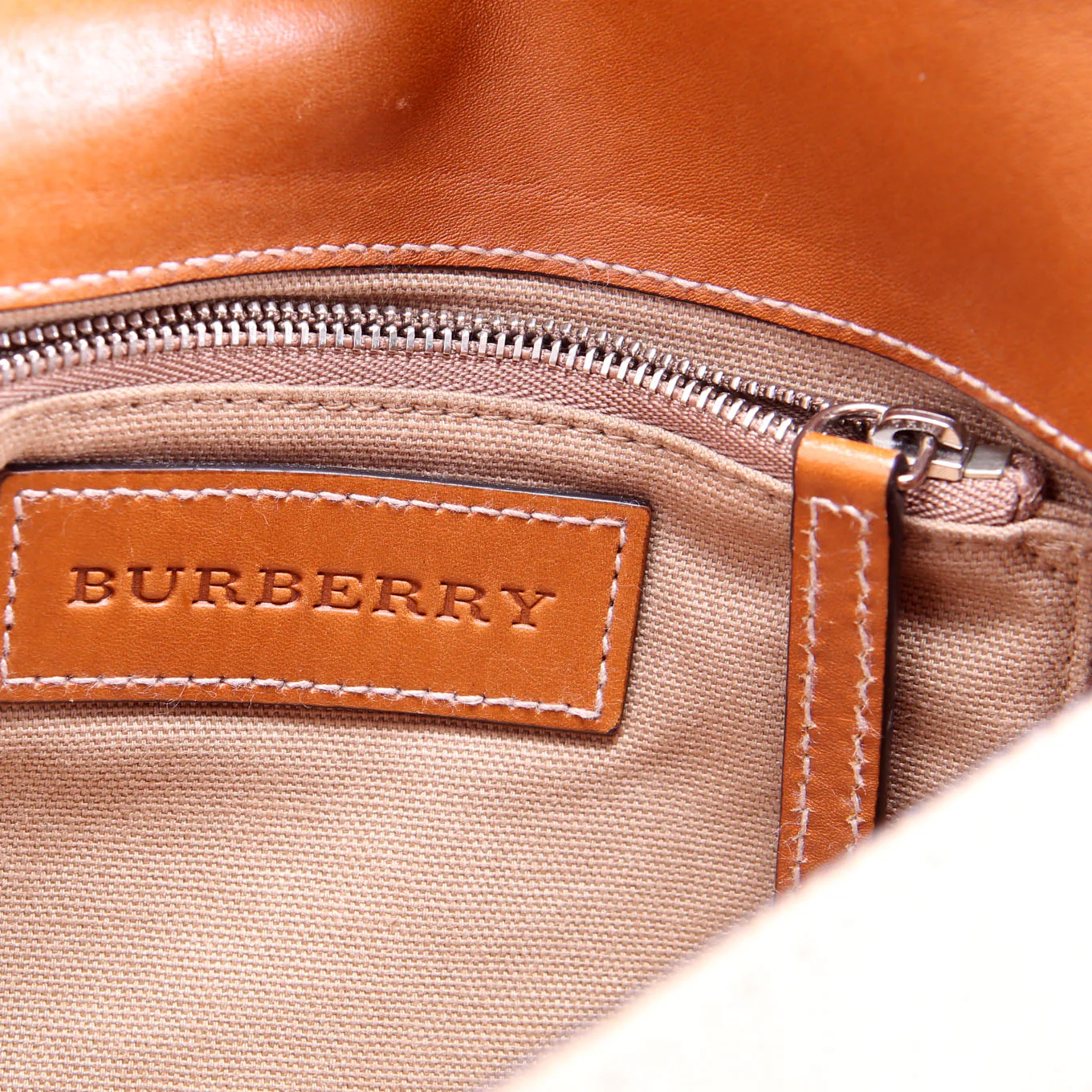 Canvas Check Henham Small Crossbody 3908810 Brown - Image 10