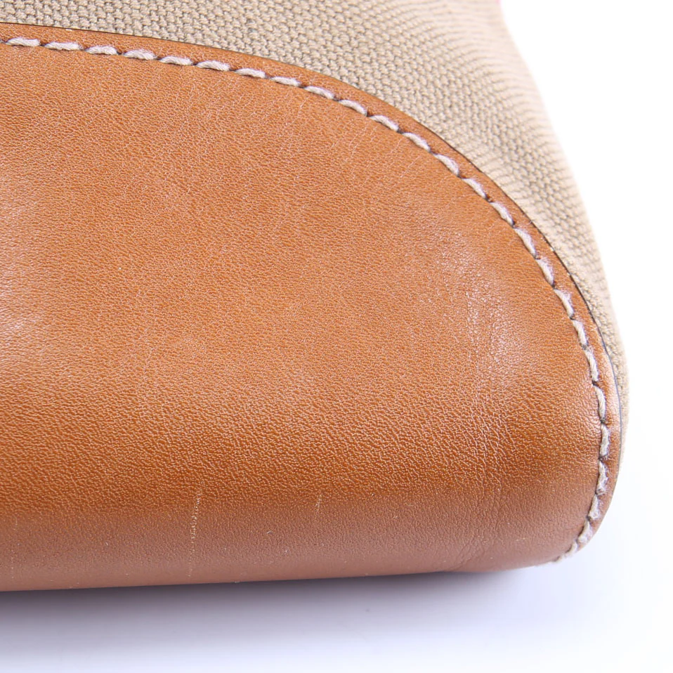 Canvas Check Henham Small Crossbody 3908810 Brown - Image 5