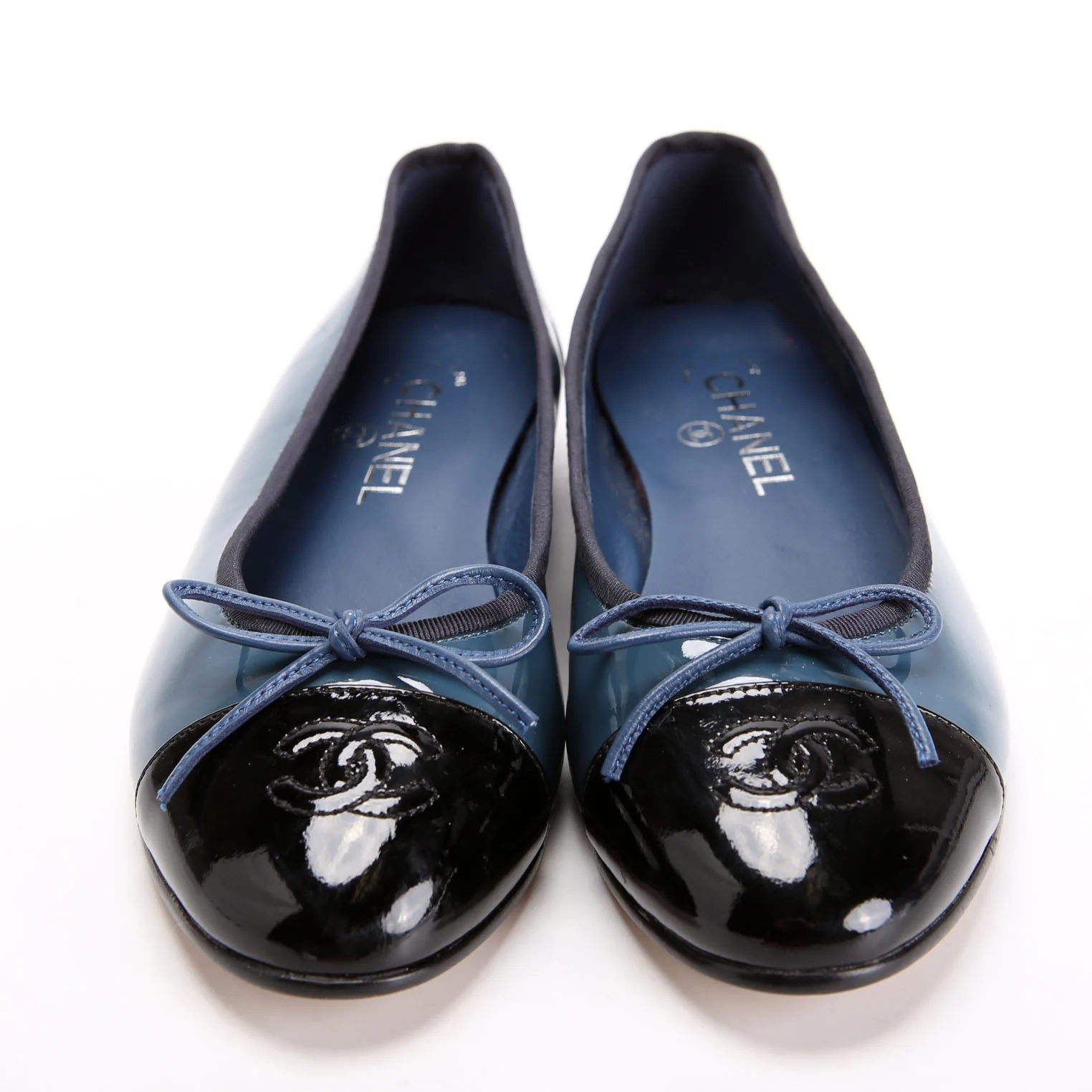 Cap Toe Ballet Flats Size 38 - Image 2