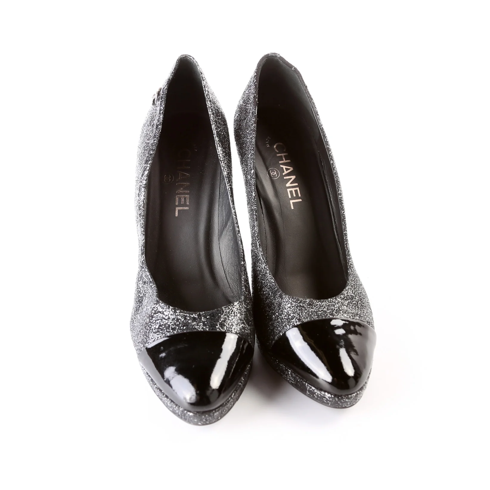 Cap Toe Pumps Size 40.5 - Image 3