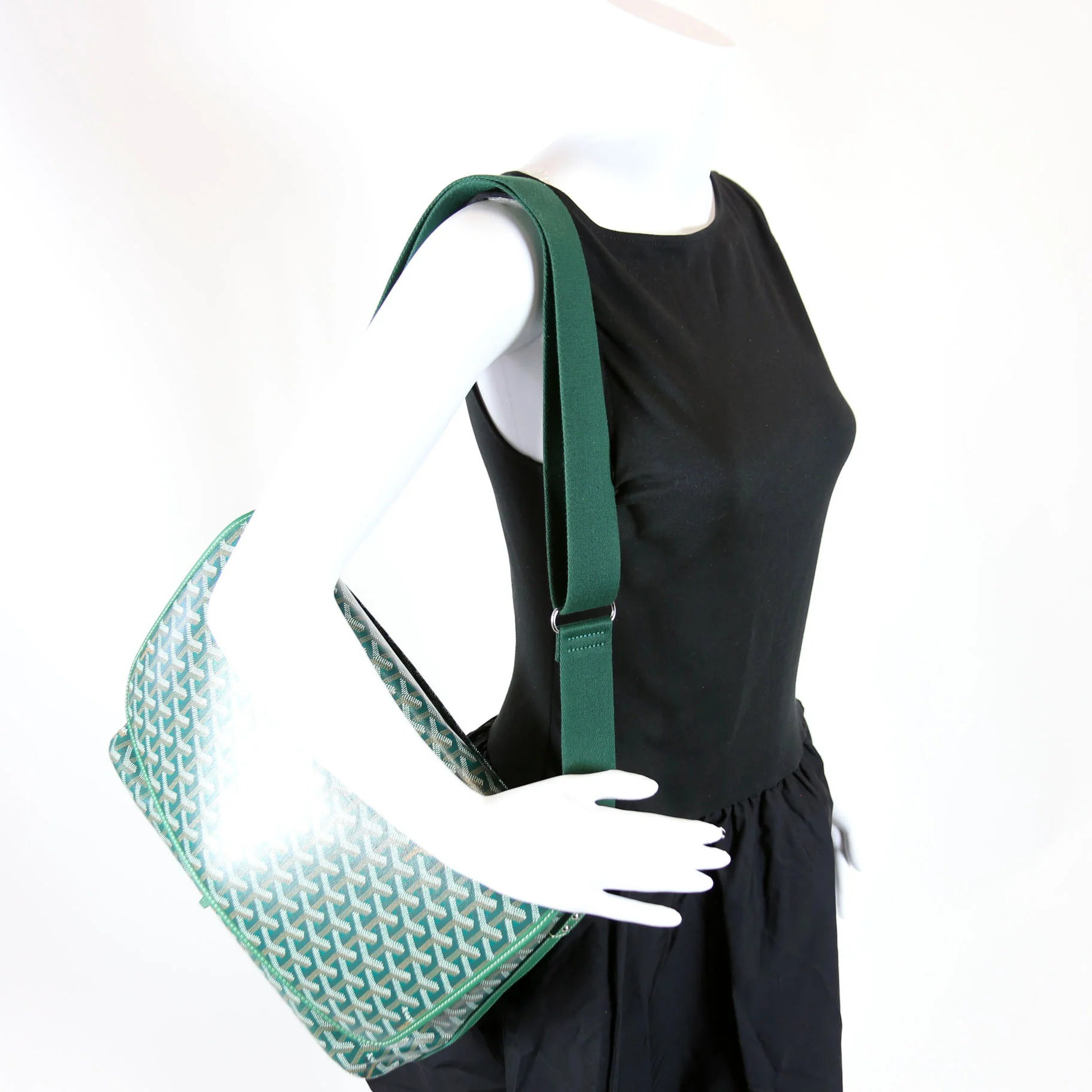 Capetien Messenger Goyardine Green - Image 9