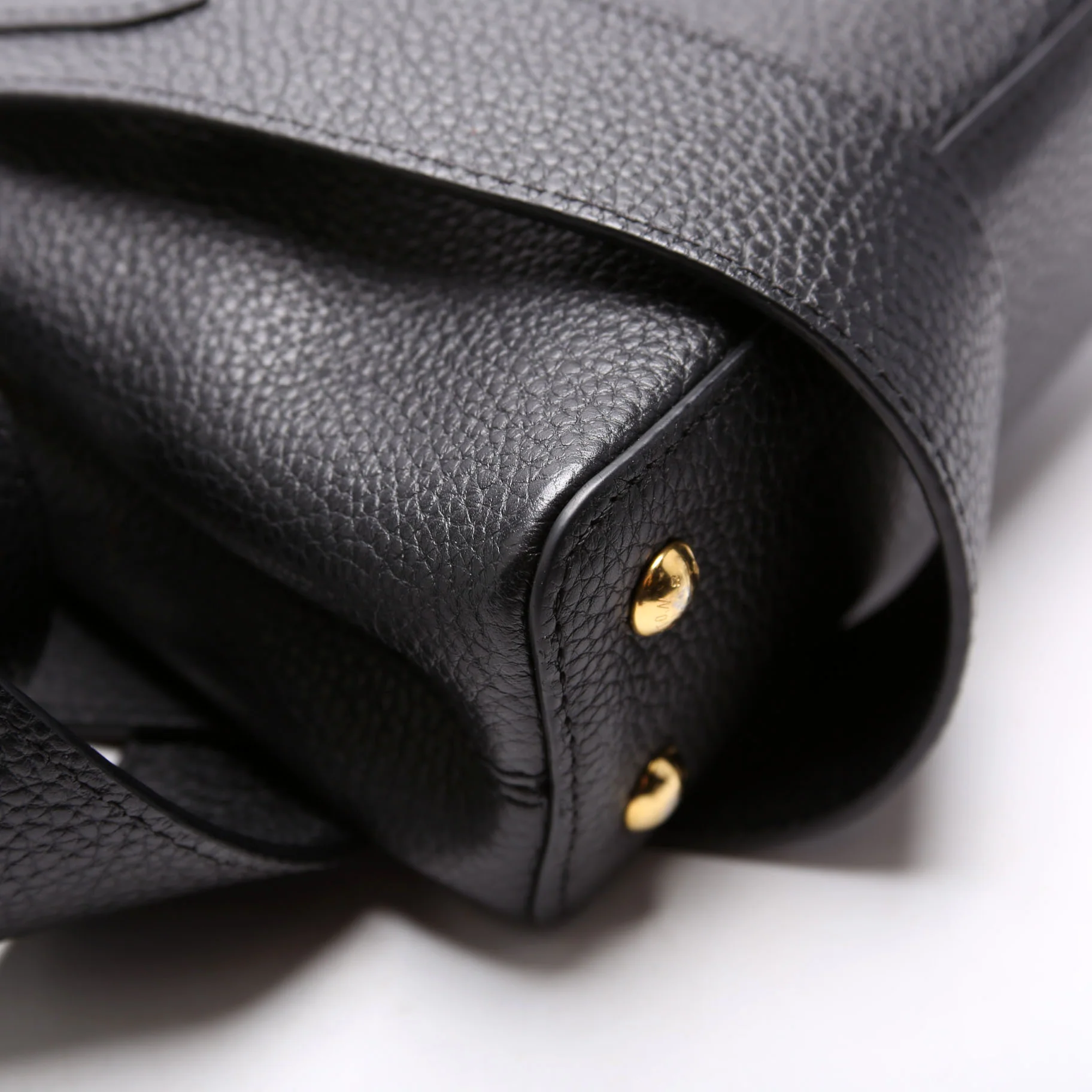 Capucines Mini Taurillon/Python Beige/Black - Image 5
