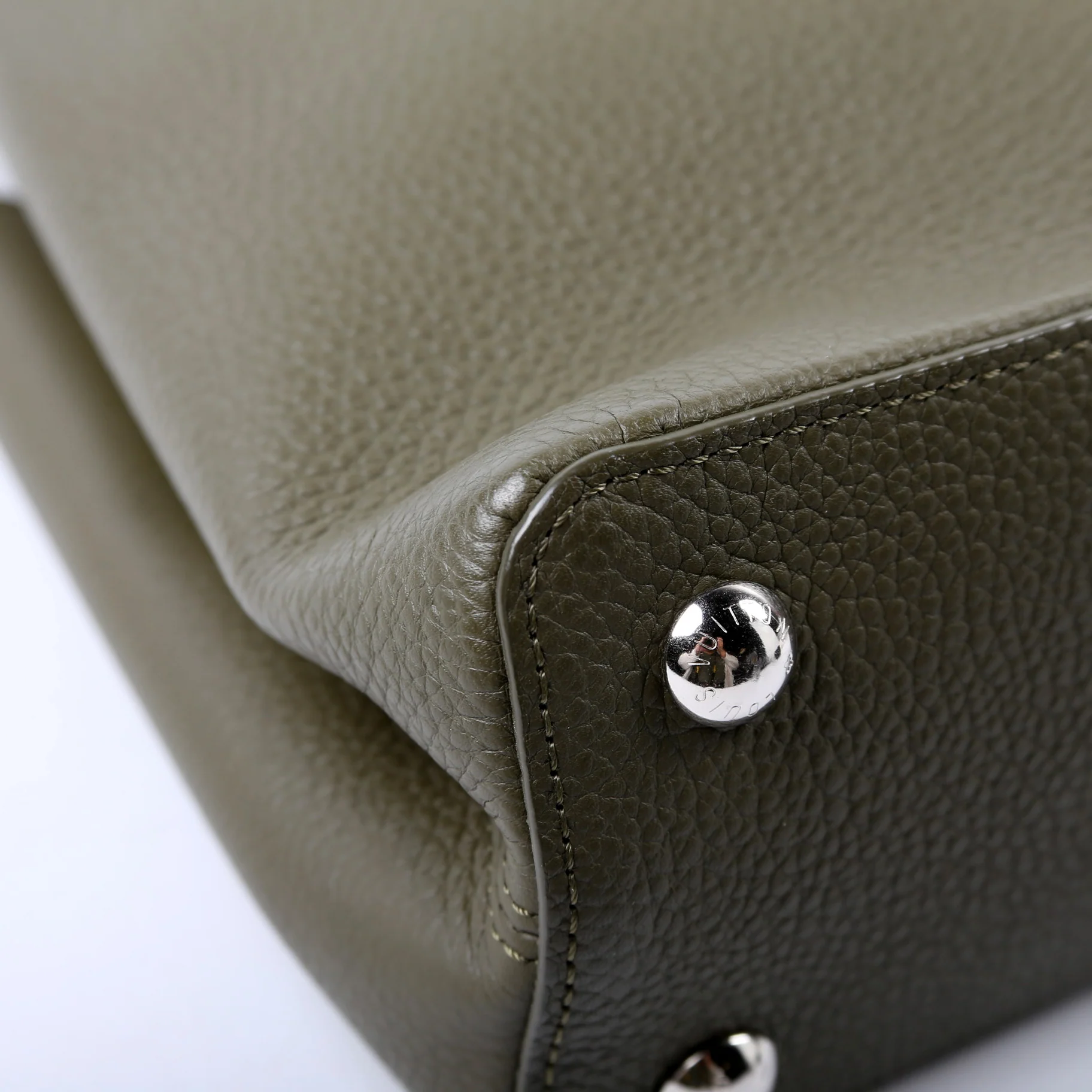 Capucines PM Taurillon/Python Green - Image 5