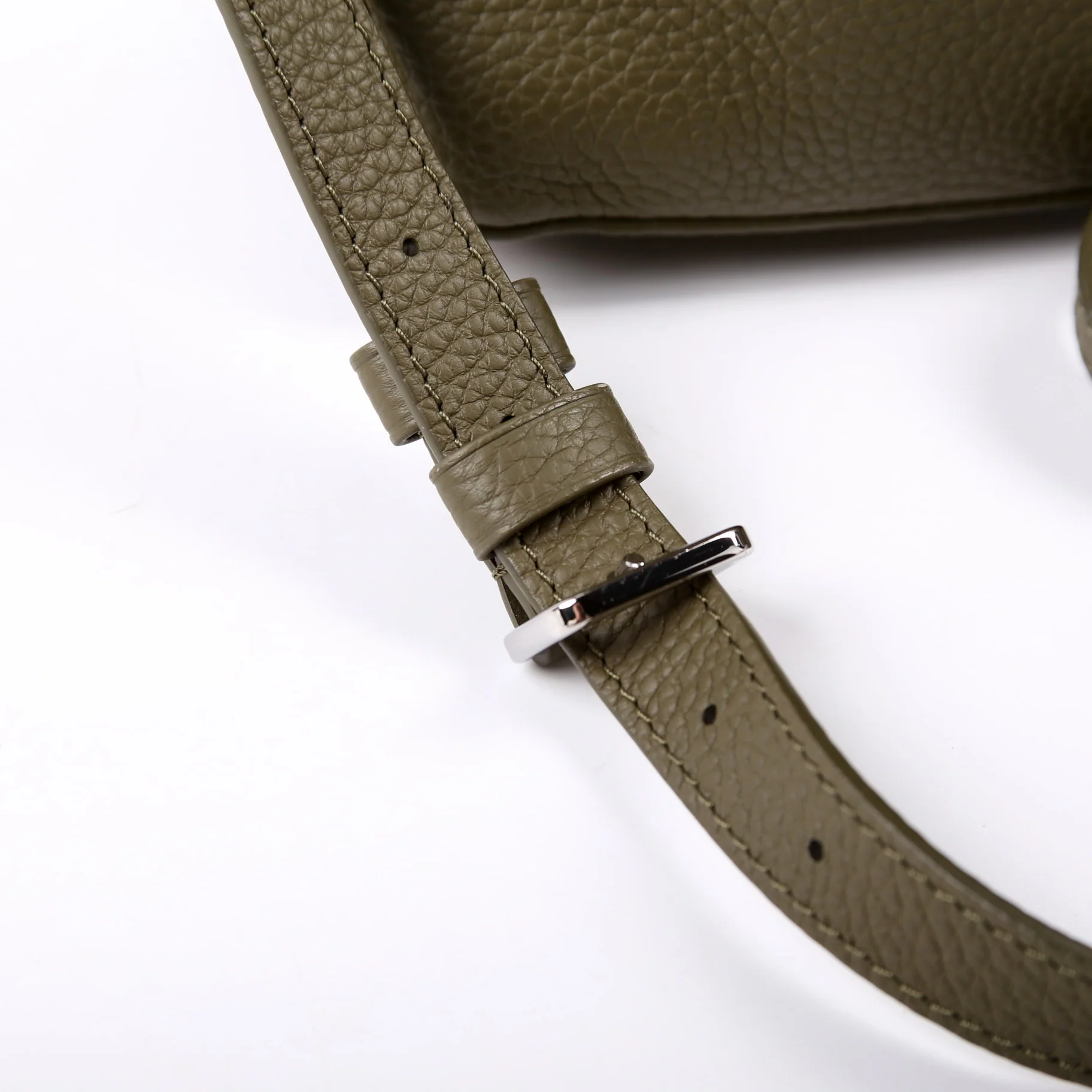 Capucines PM Taurillon/Python Green - Image 9