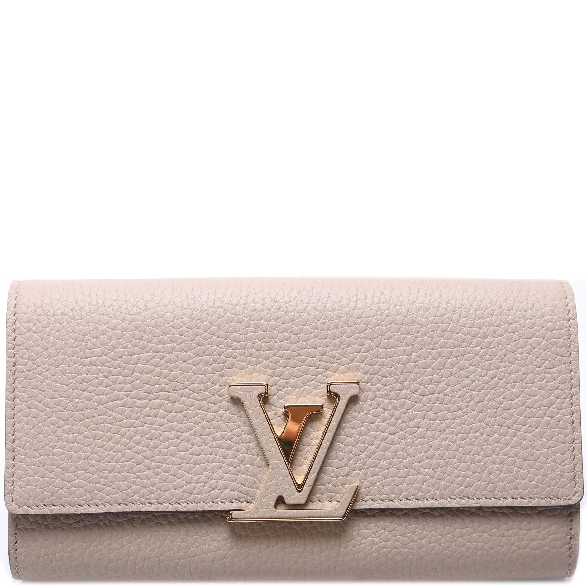 Capucines Wallet Large Plain