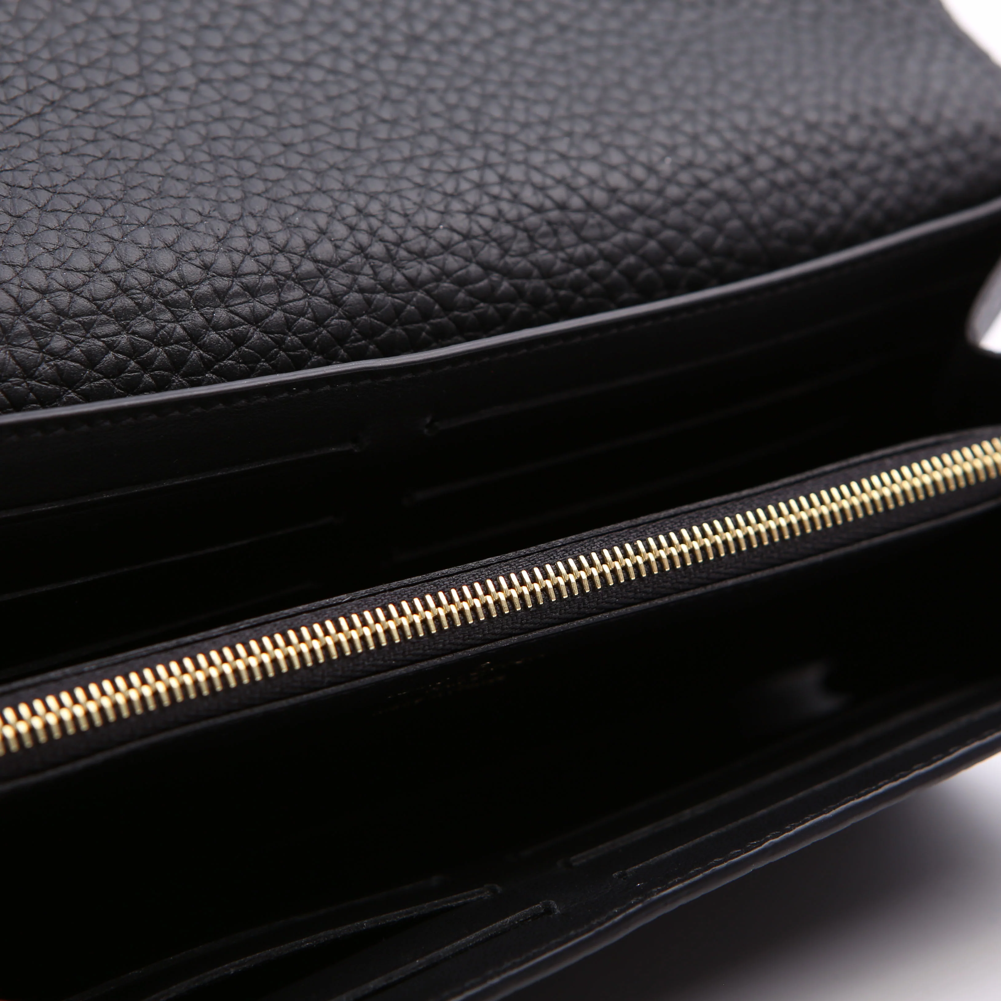 Capucines Wallet Taurillon Flower Black - Image 11