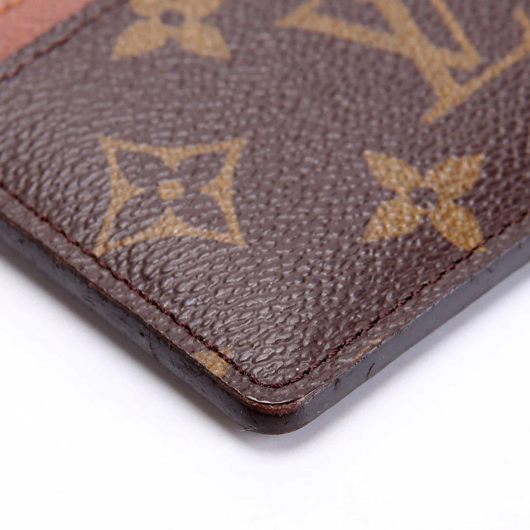 Card Holder Monogram Brown - Image 5