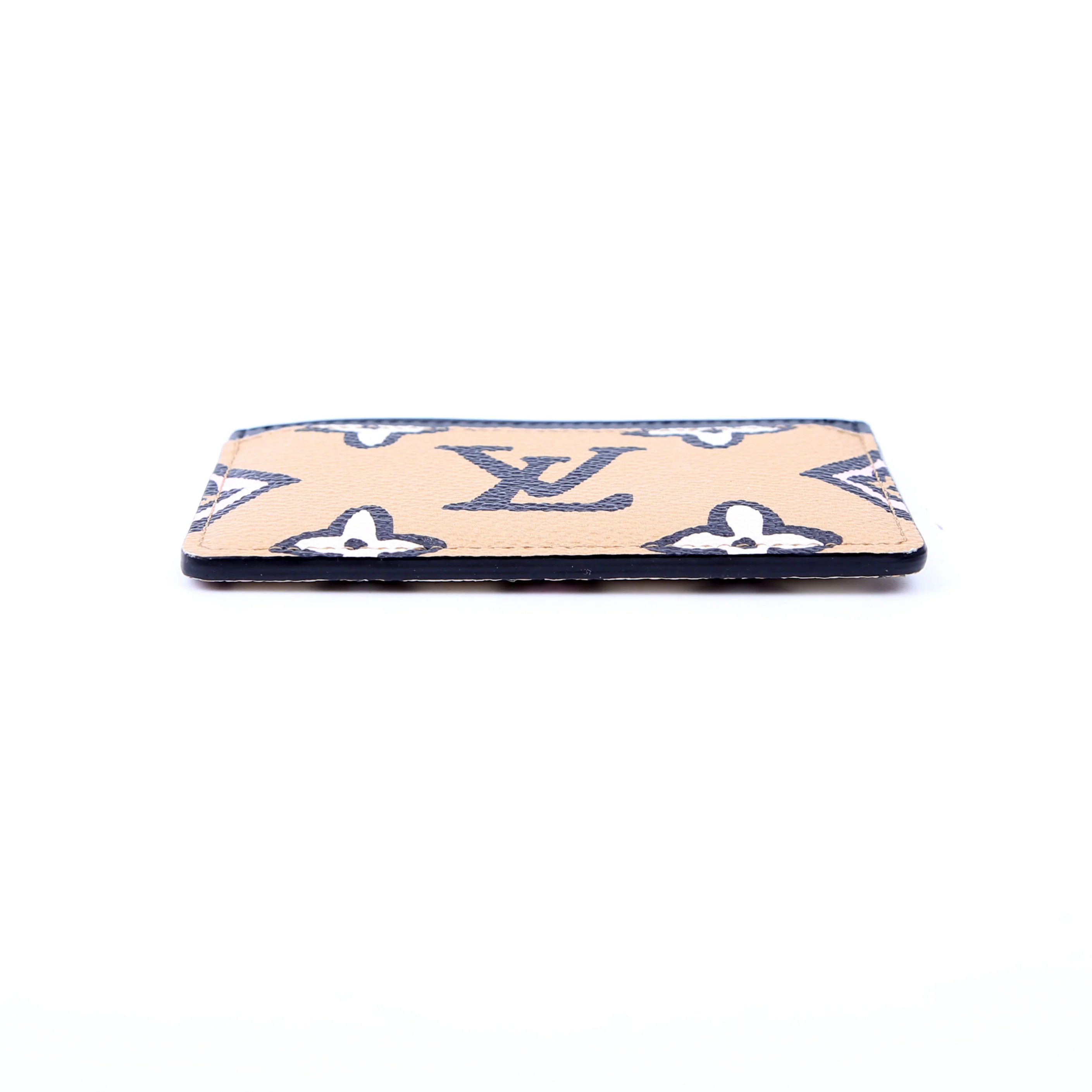 Card Holder Wild At Heart Monogram Tan/Black - Image 4