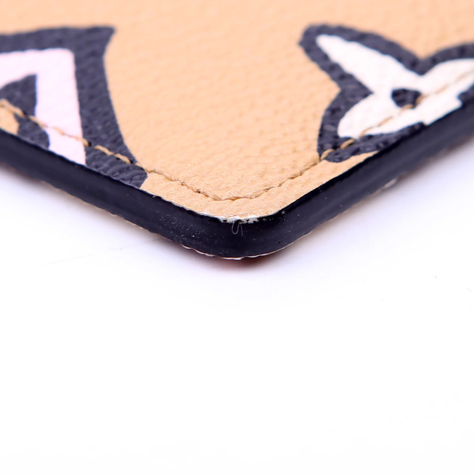 Card Holder Wild At Heart Monogram Tan/Black - Image 5