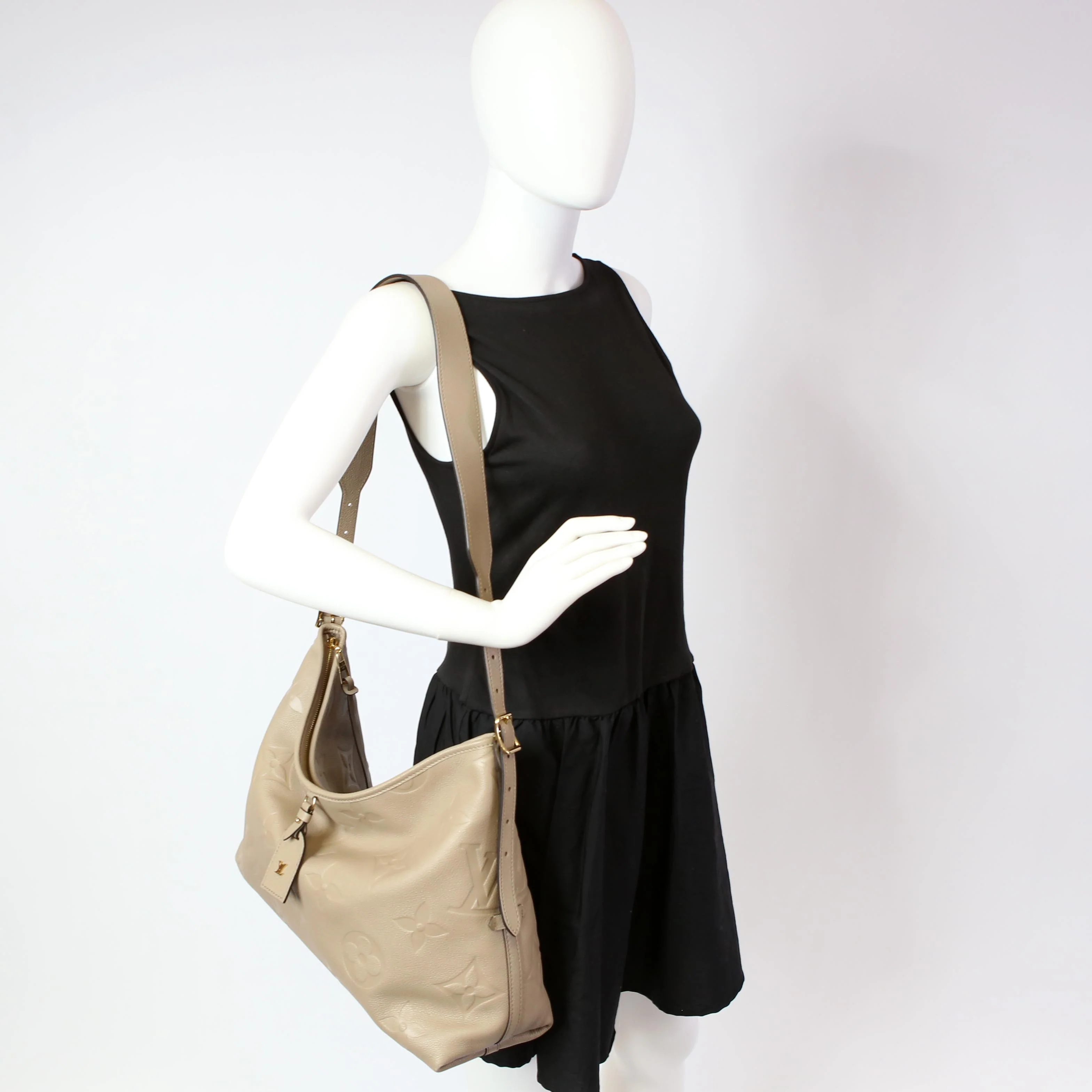 Carryall MM Zip Empreinte Taupe - Image 12