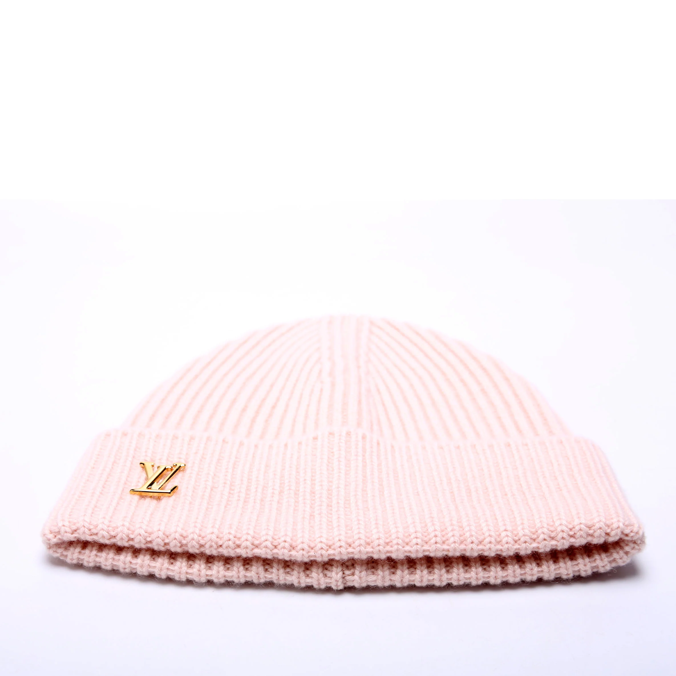 Cashmere LV Spark Beanie Pink - Image 3