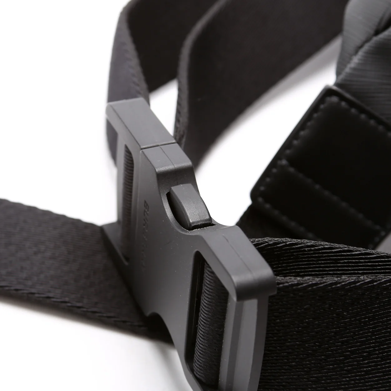 Cason Charcoal Checkered Belt Bag Black - Image 6