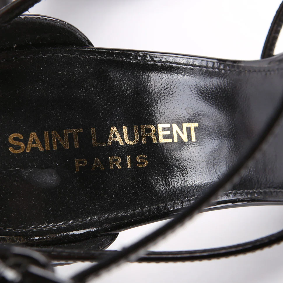 Cassandra Monogram Sandals 100 MM Size 39.5 - Image 6