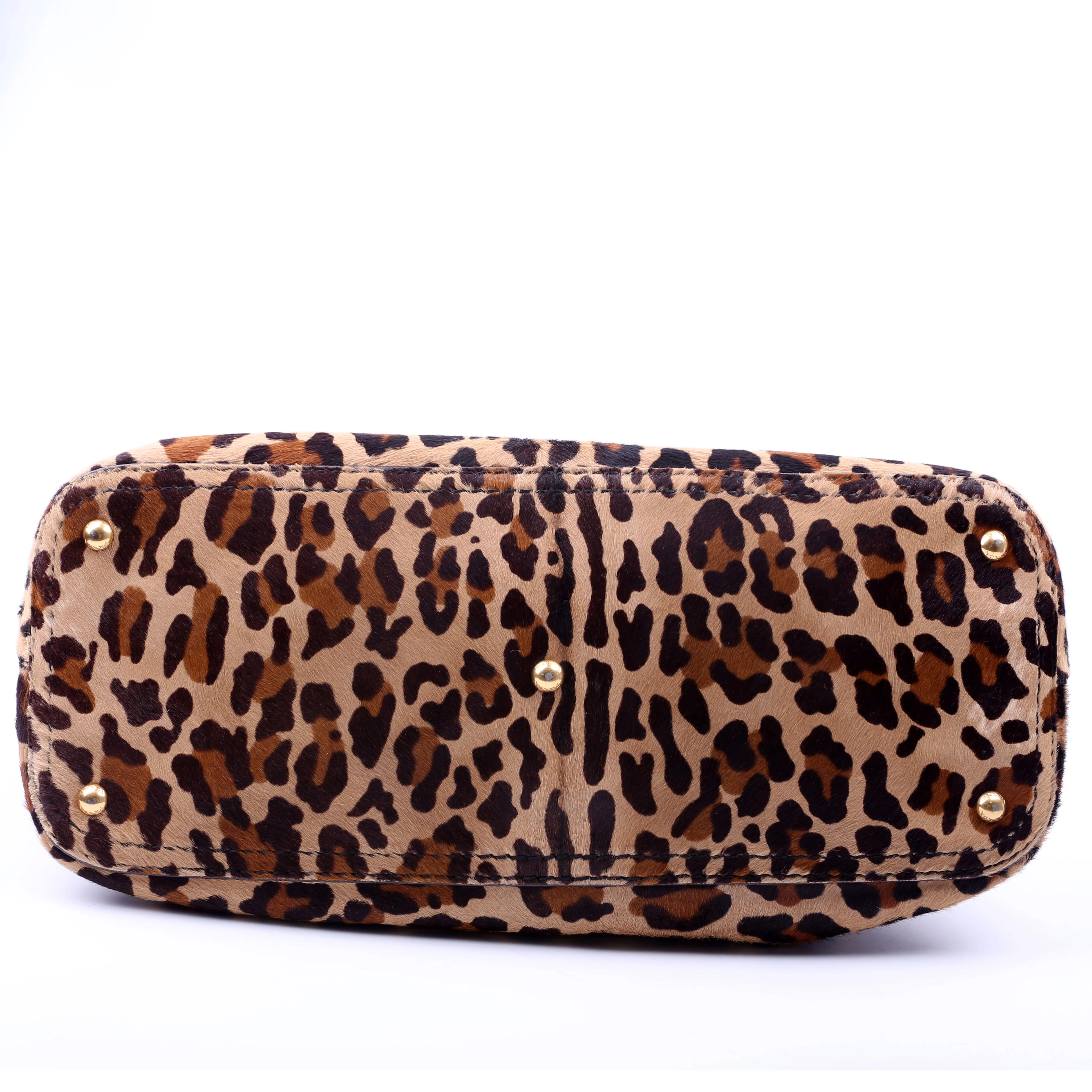Cavallino Pony Hair Bowler 2Way Bag - Image 4