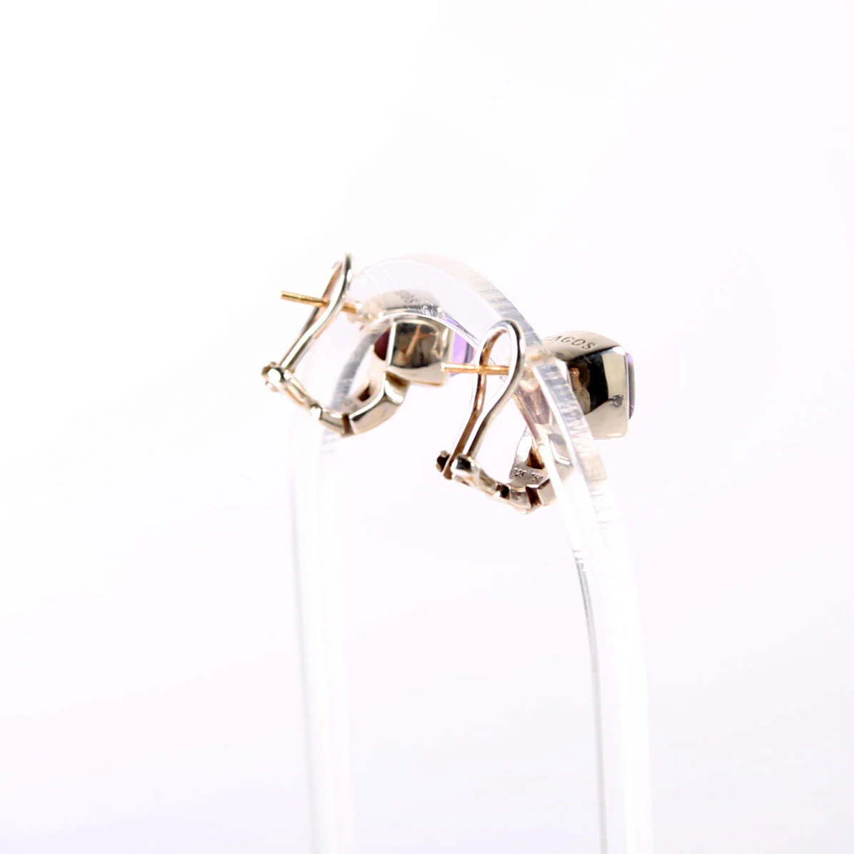 Caviar Omega Clips Amethyst/925/750 - Image 4
