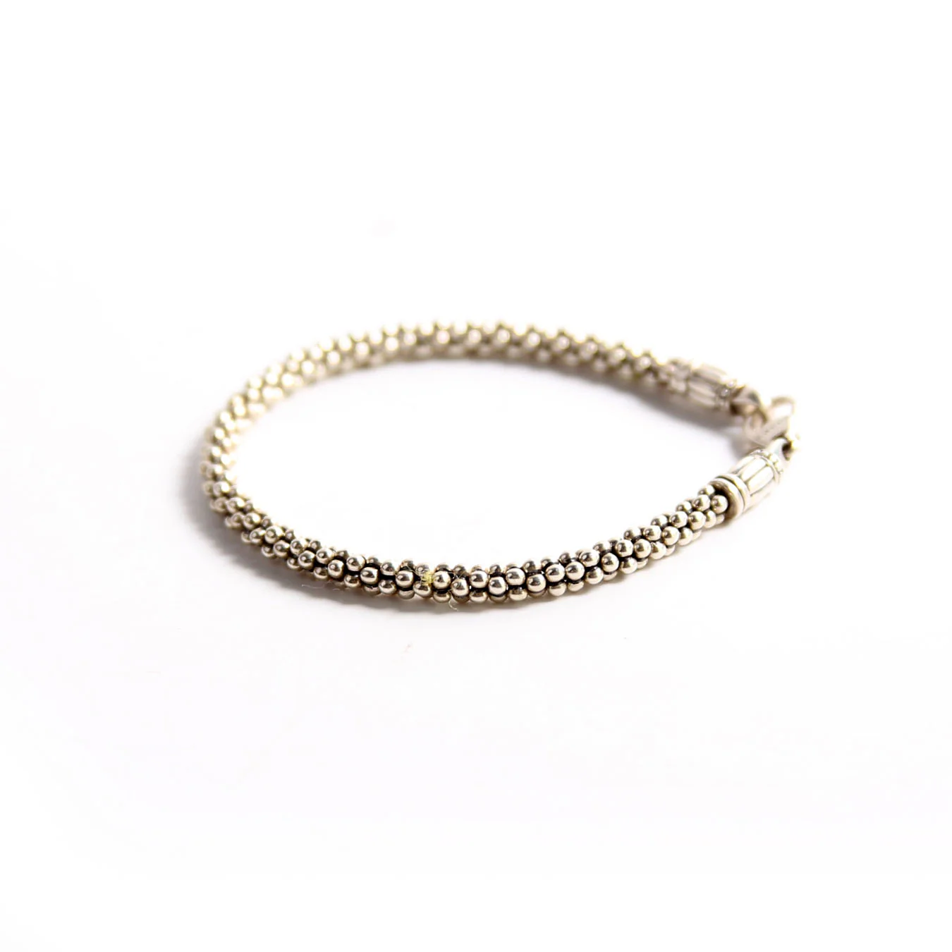 Caviar Rope Bracelet 4MM 925 - Image 2