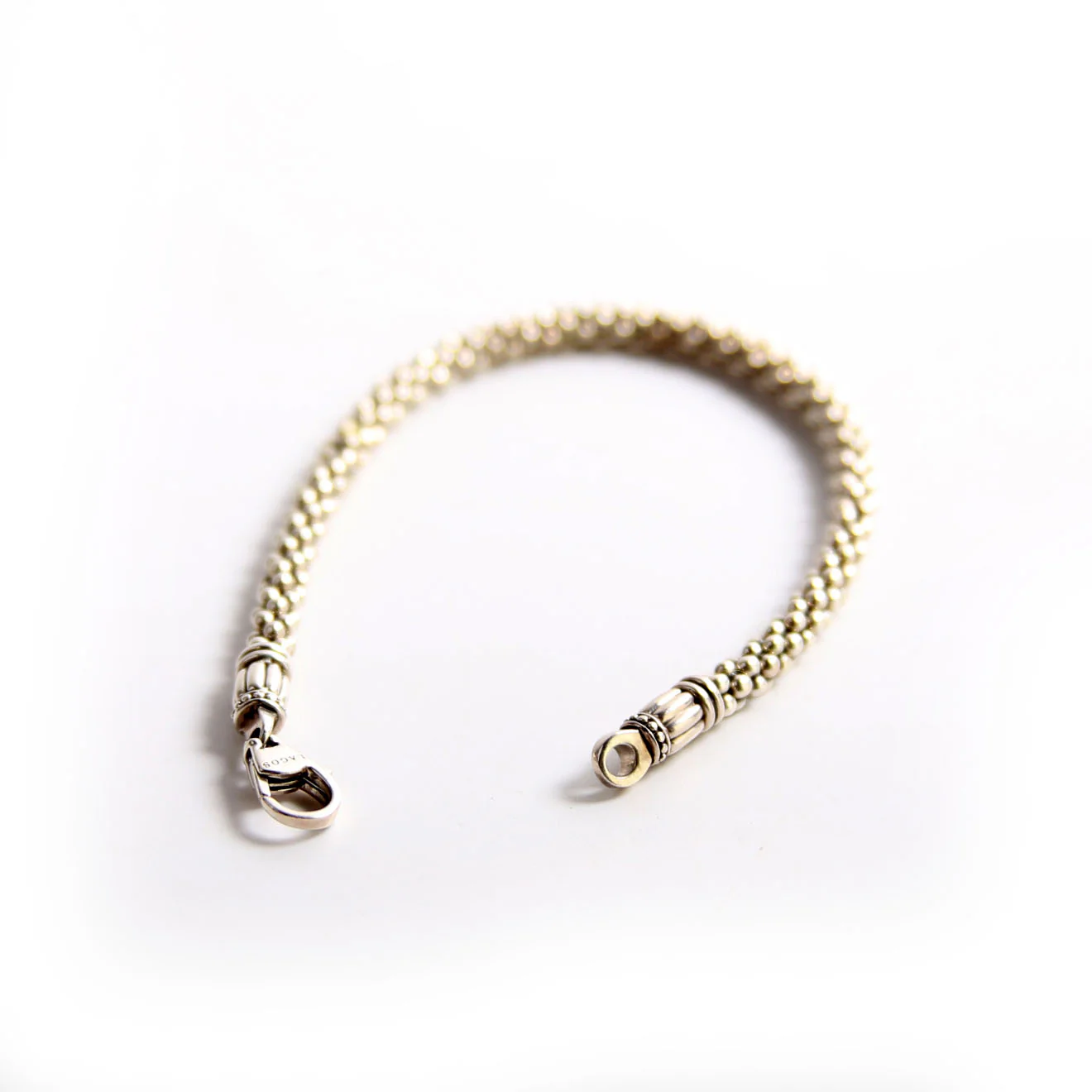 Caviar Rope Bracelet 4MM 925 - Image 5