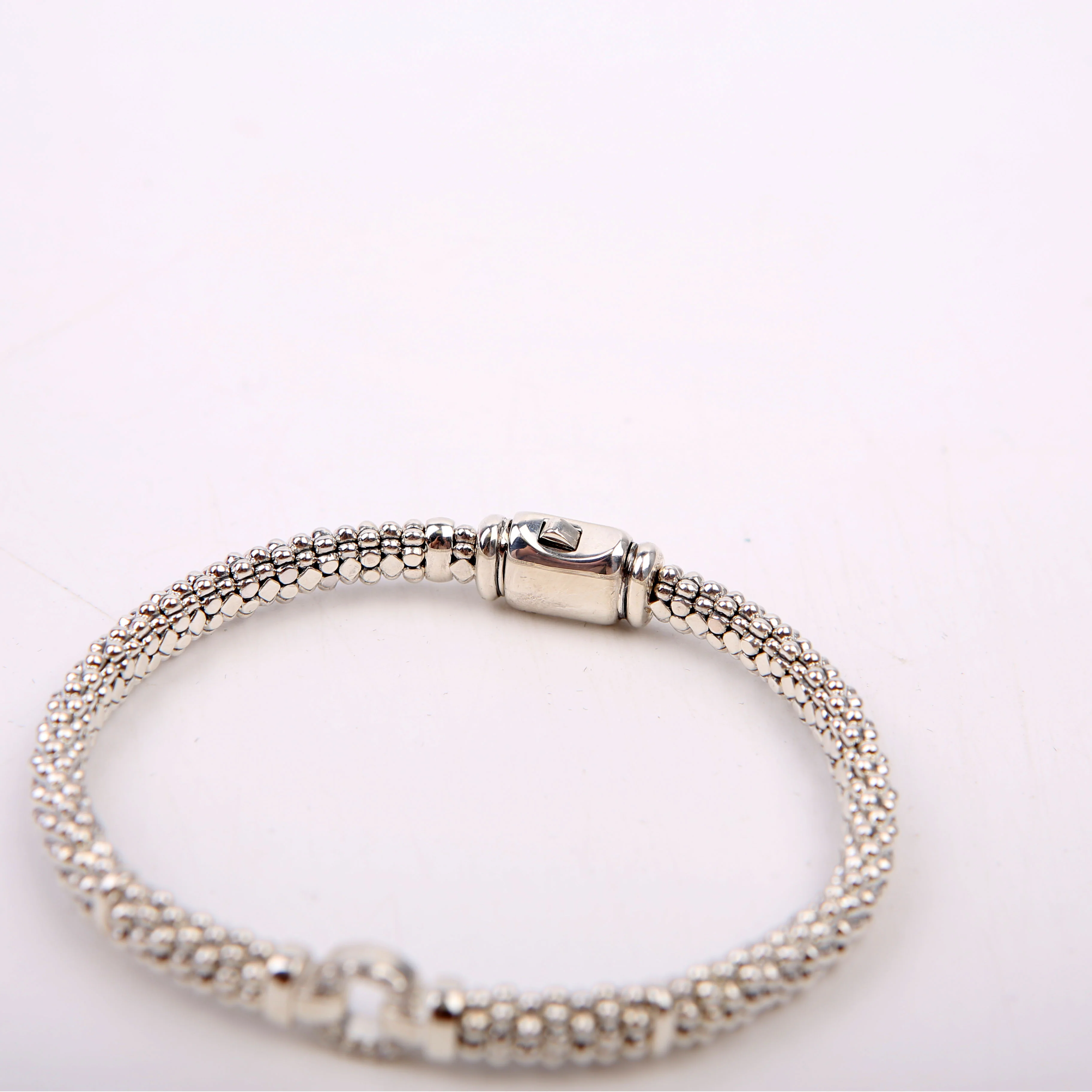 Caviar Spark Single Station Circle Bracelet 9MM Diamonds/925 - Image 5