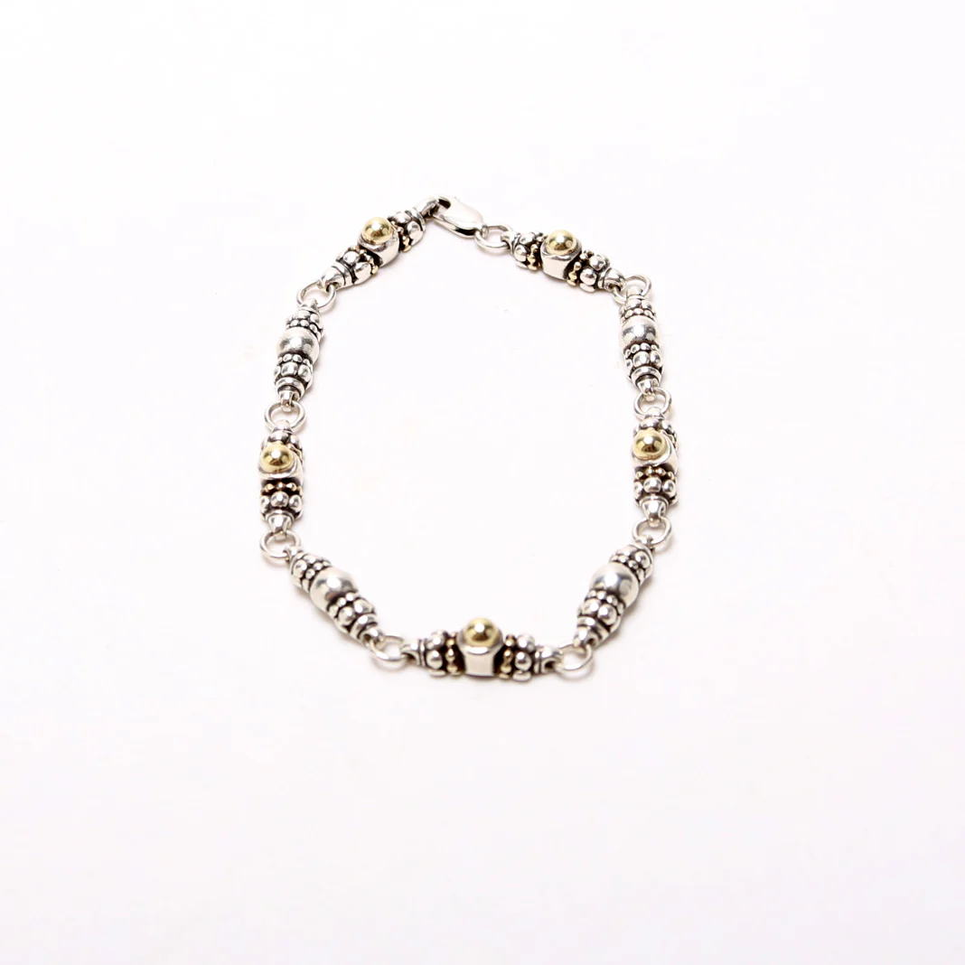 Caviar Station Link Bracelet 925/750 - Image 2