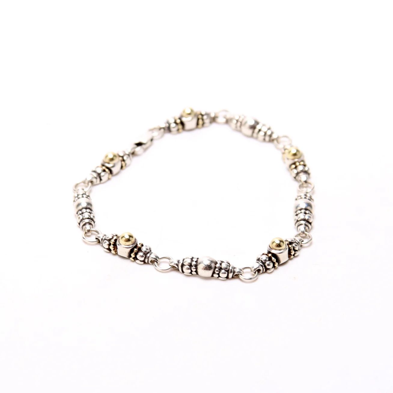 Caviar Station Link Bracelet 925/750 - Image 3