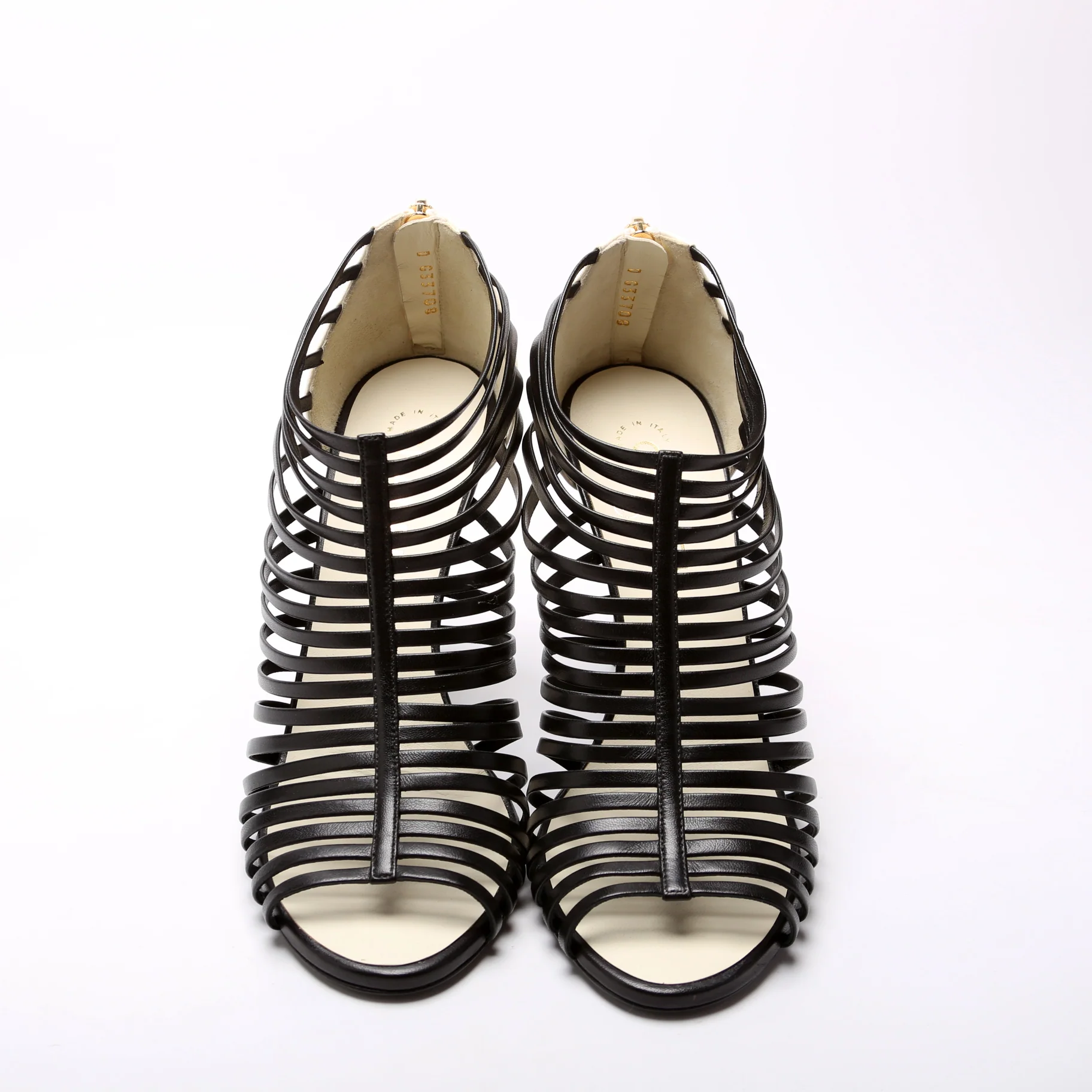 CC Caged Open Toe Pumps Size 39 - Image 2