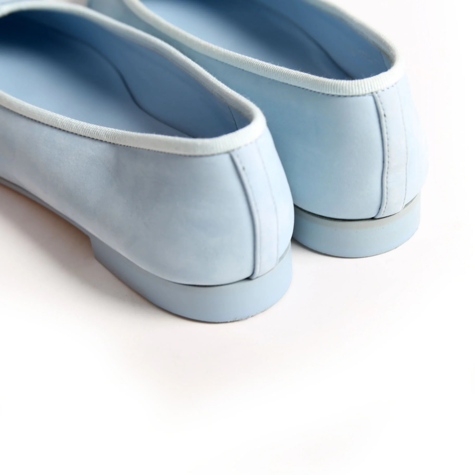 CC Cap Toe Ballet Flats Size 36.5 Blue - Image 9
