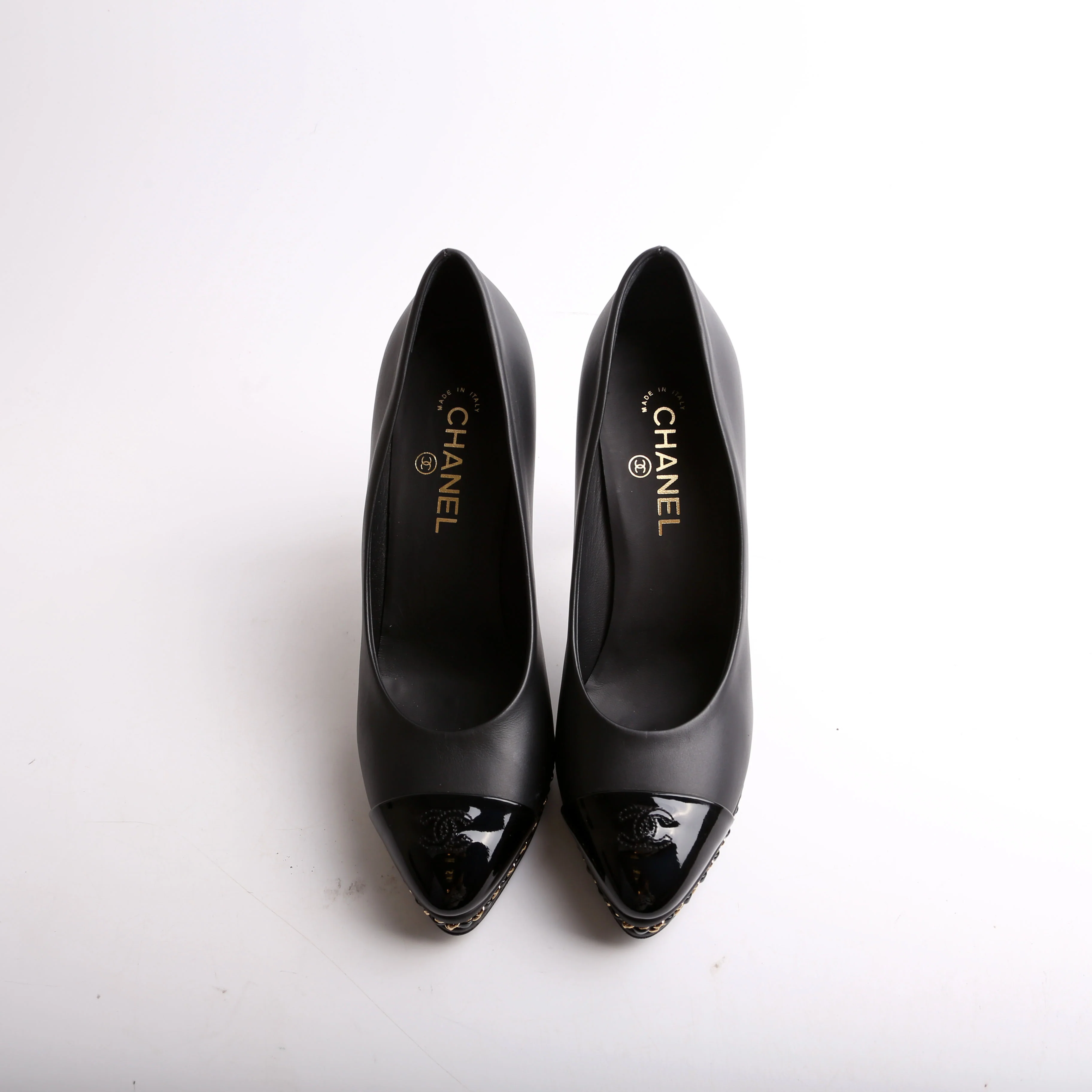 CC Captoe Chain Platform Pumps Size 41 - Image 6