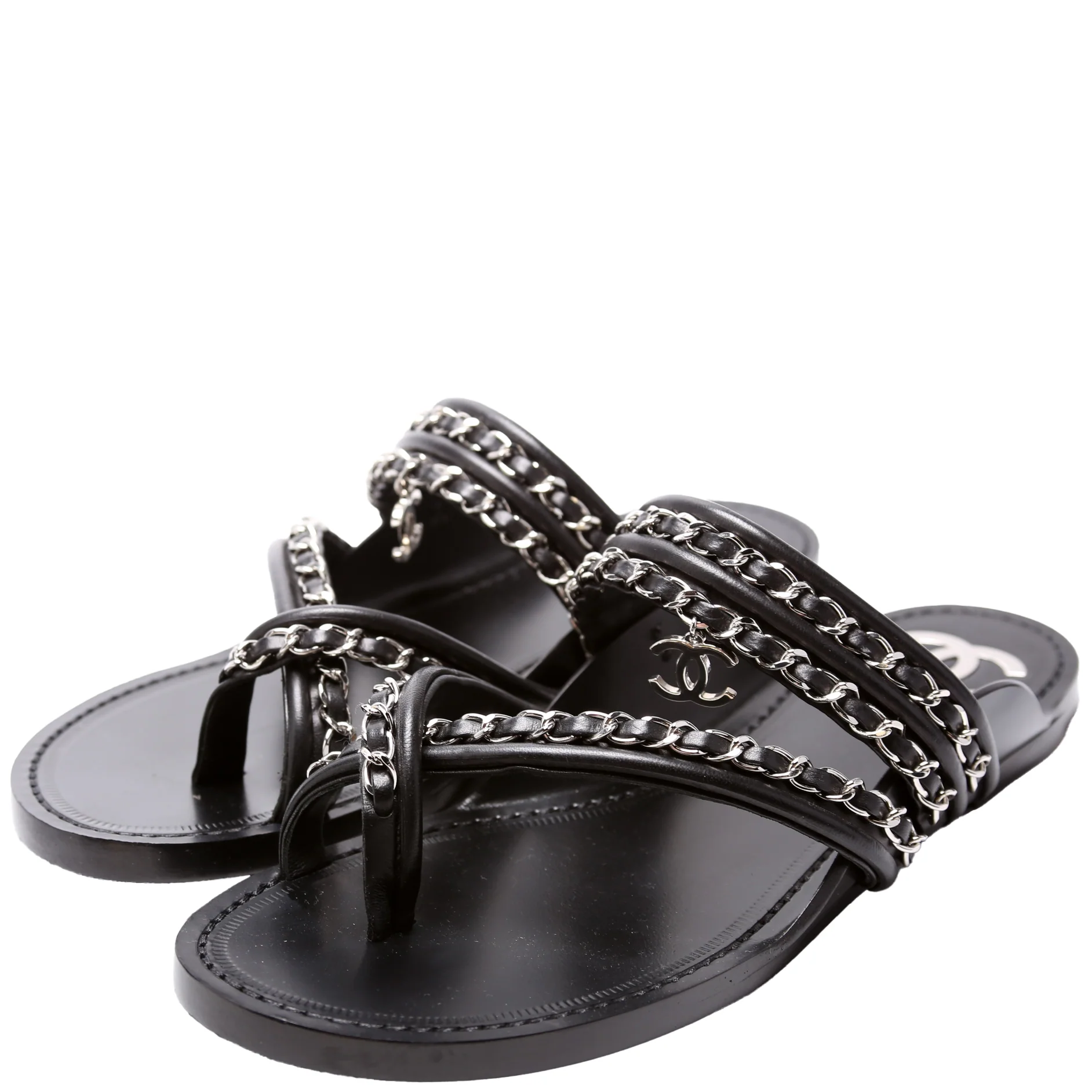 CC Chain Strappy Sandals Size 39