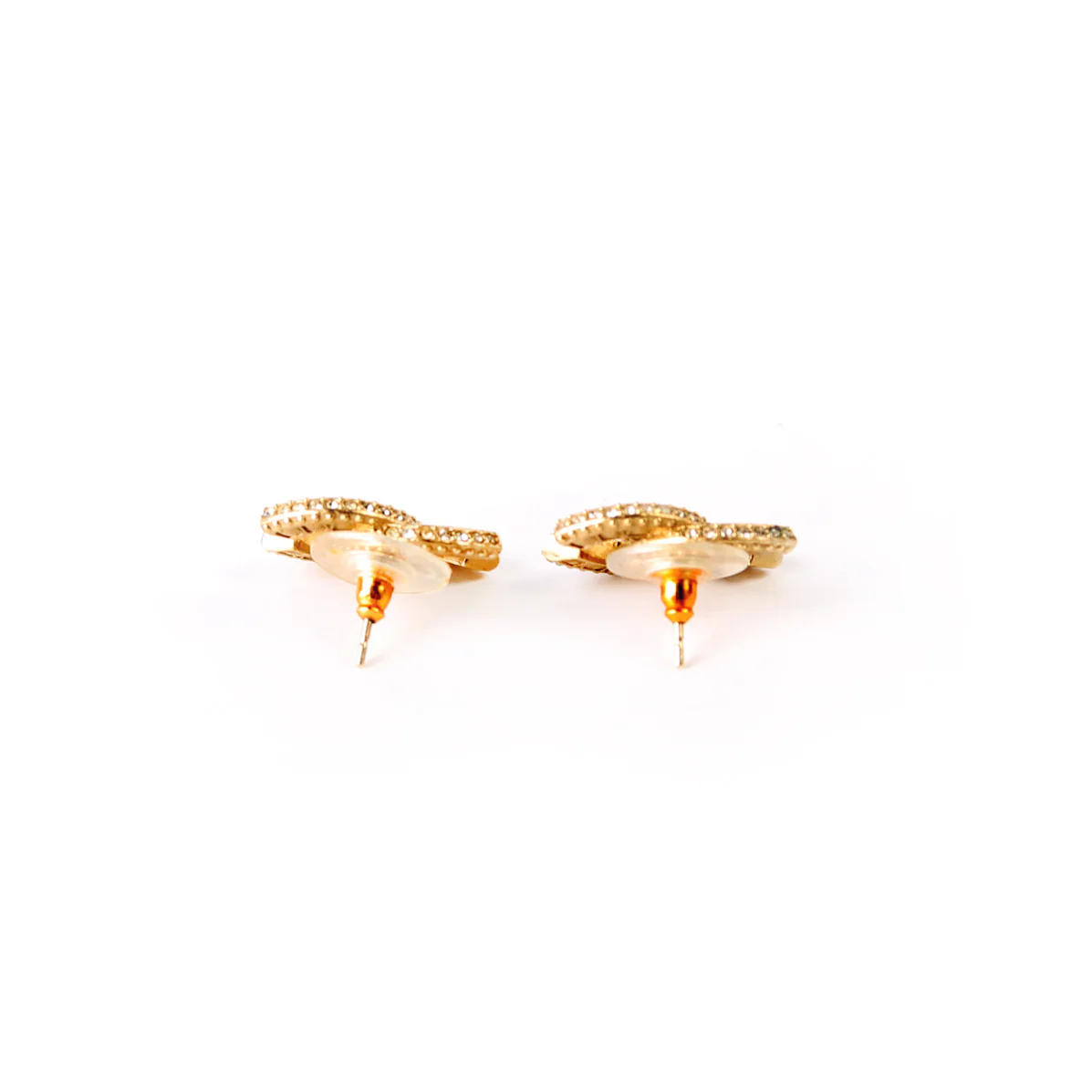 CC Crystal Stud Earrings - Image 3