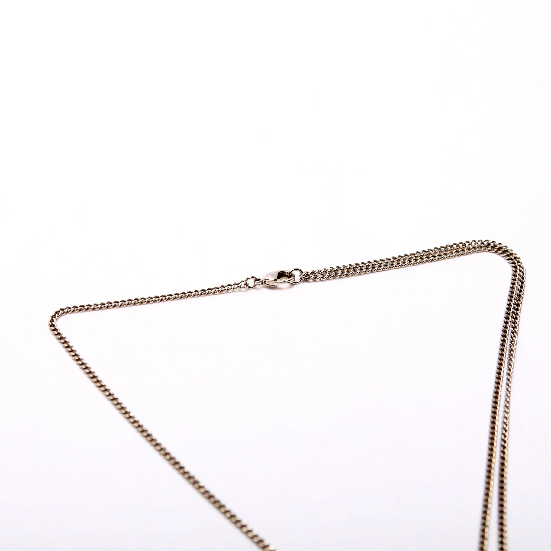 CC Enamel Pendant Necklace - Image 4