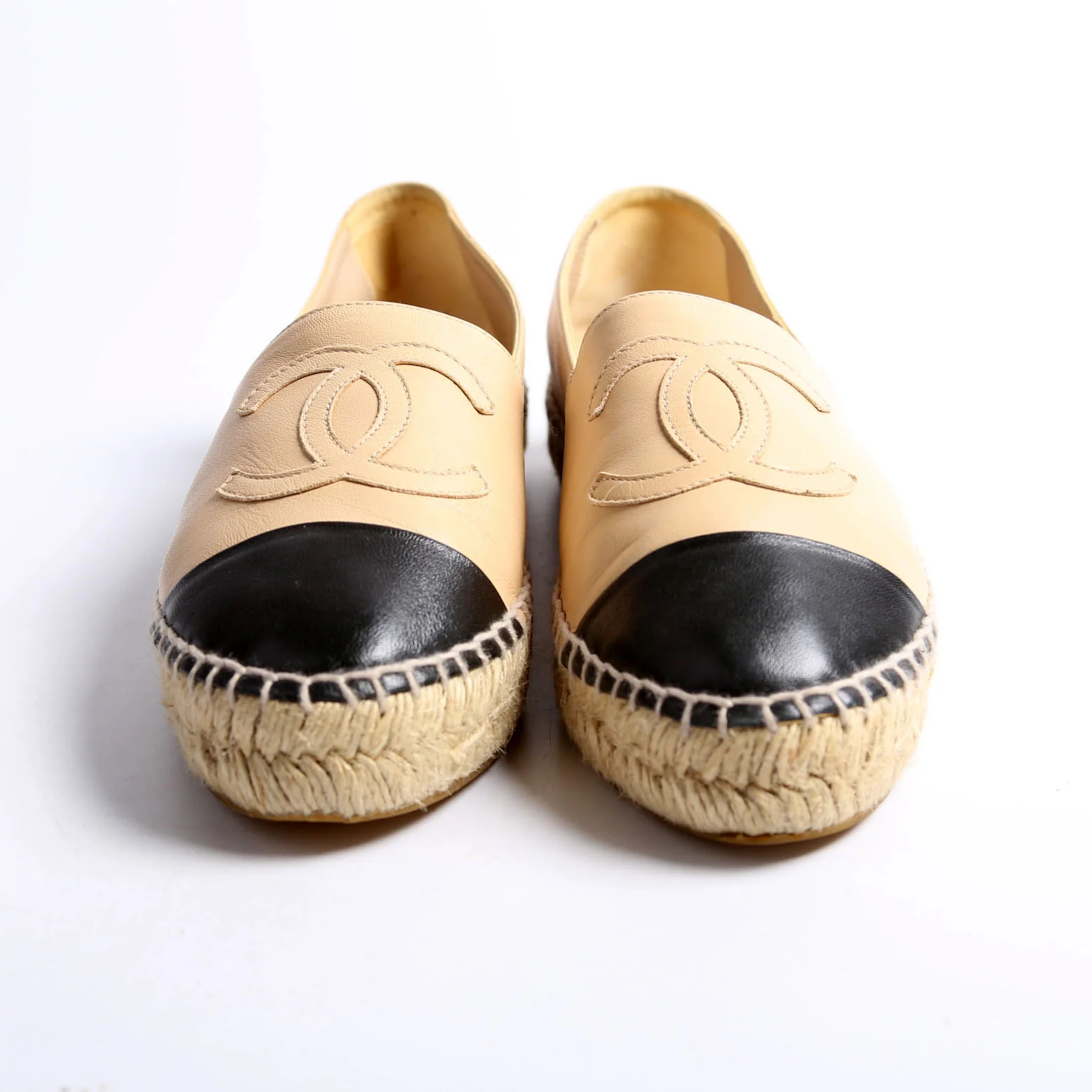 CC Espadrilles Size 36 Tan - Image 2