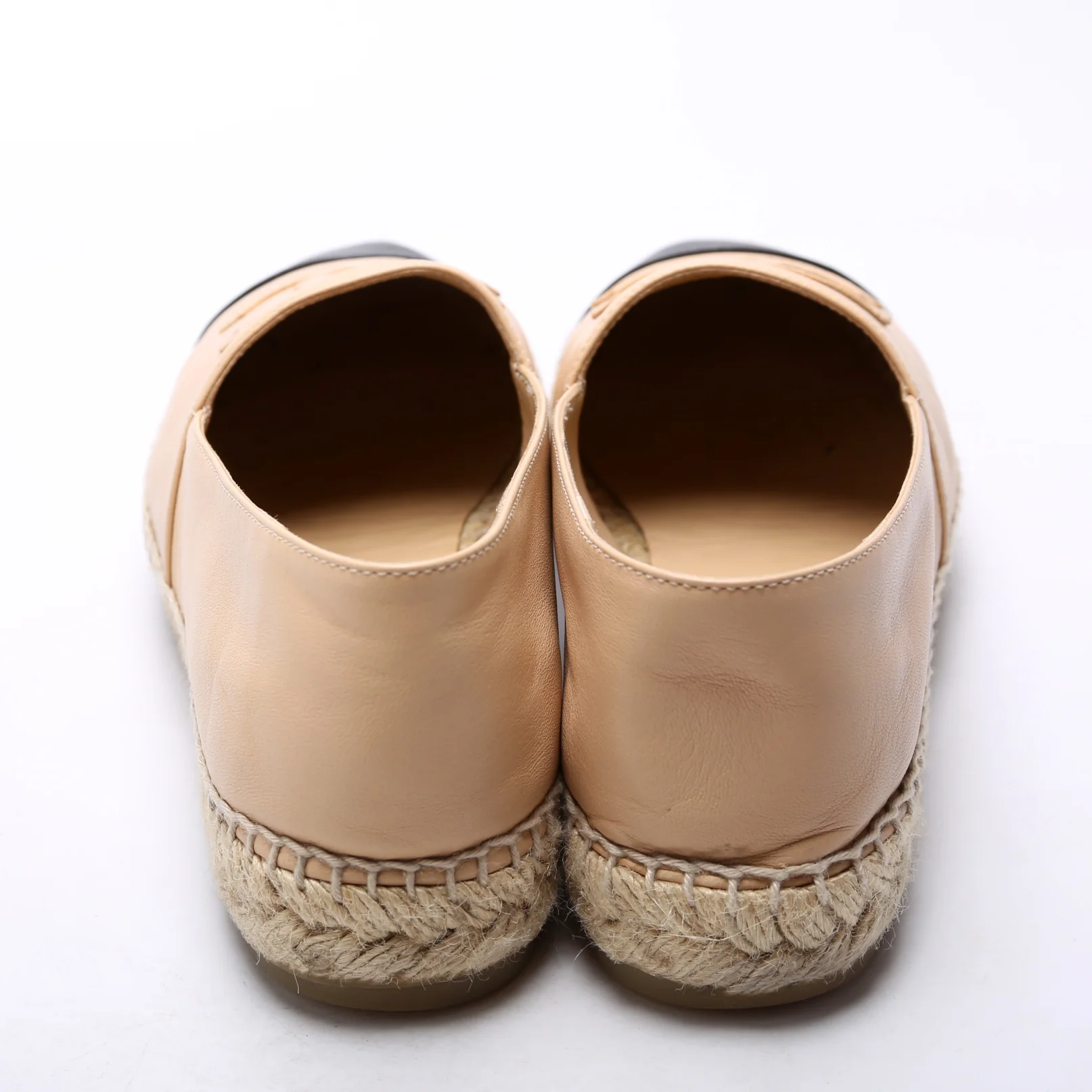 CC Espadrilles Size 37 Beige/Black - Image 4