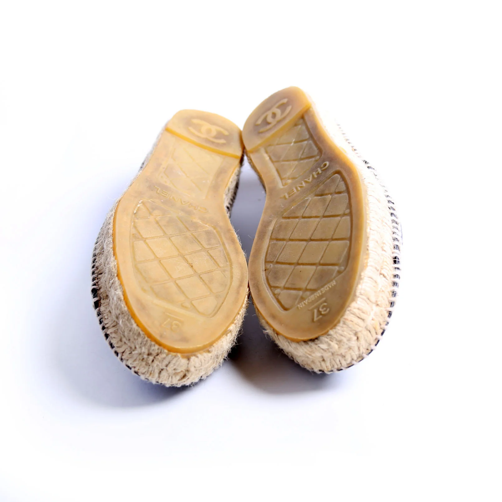 CC Espadrilles Size 37 Black - Image 6