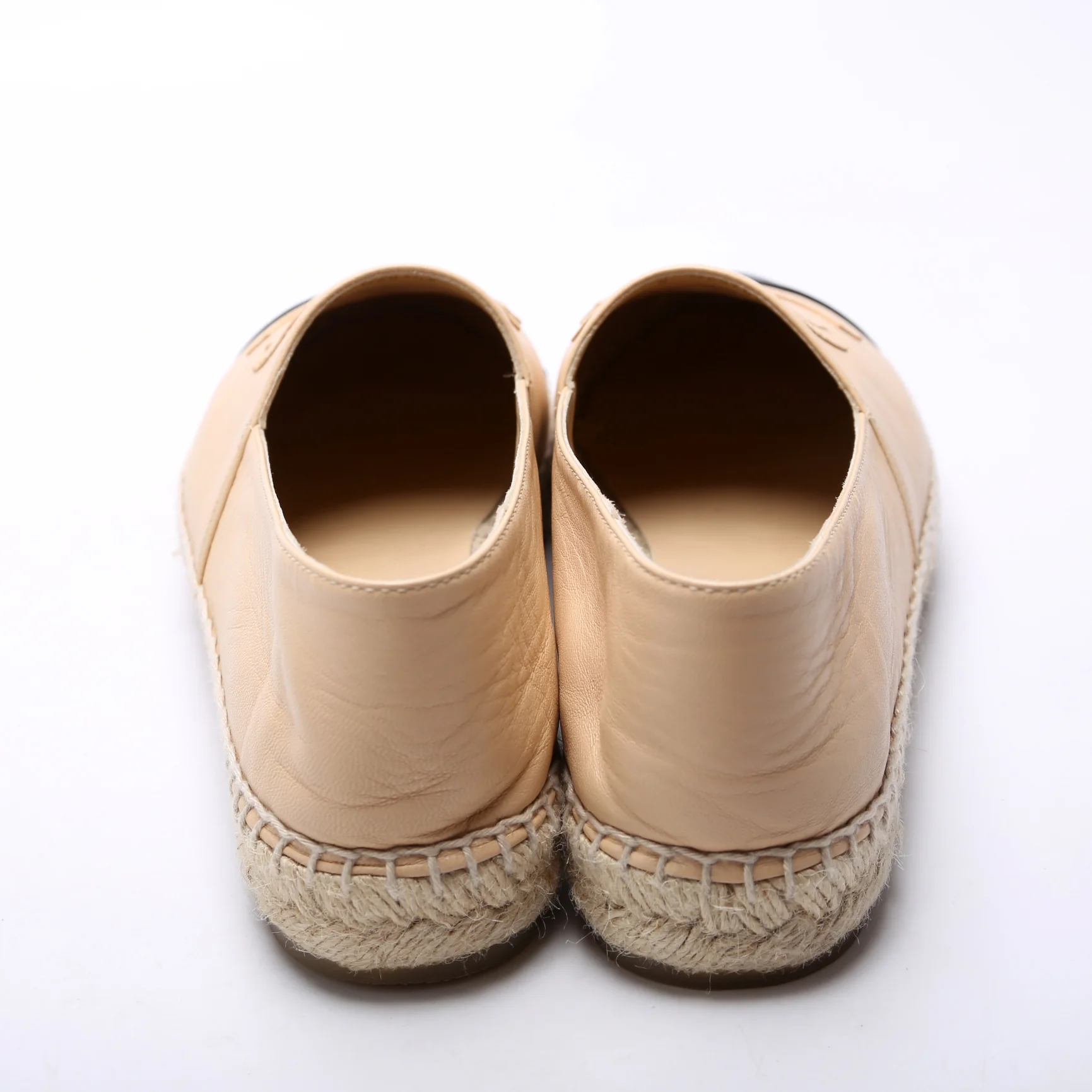CC Espadrilles Size 38 Tan - Image 5