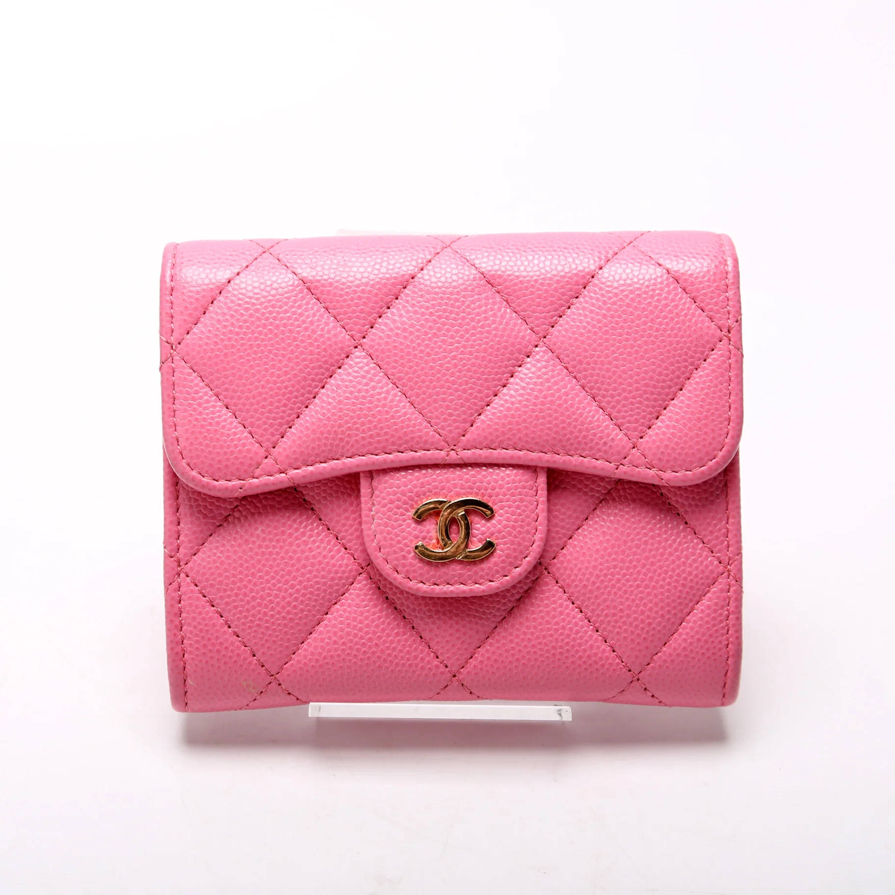 CC Flap Card Holder On Chain Caviar 31M - Image 2
