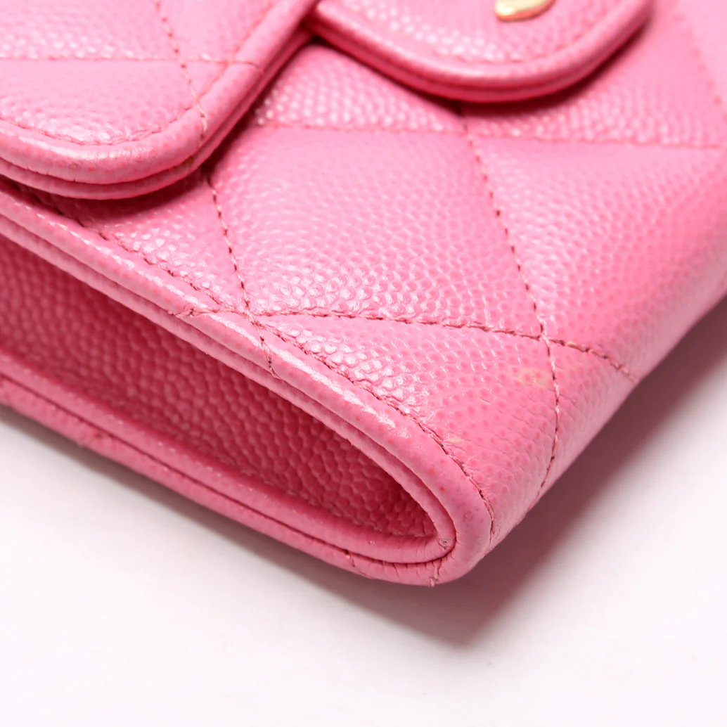 CC Flap Card Holder On Chain Caviar 31M - Image 6
