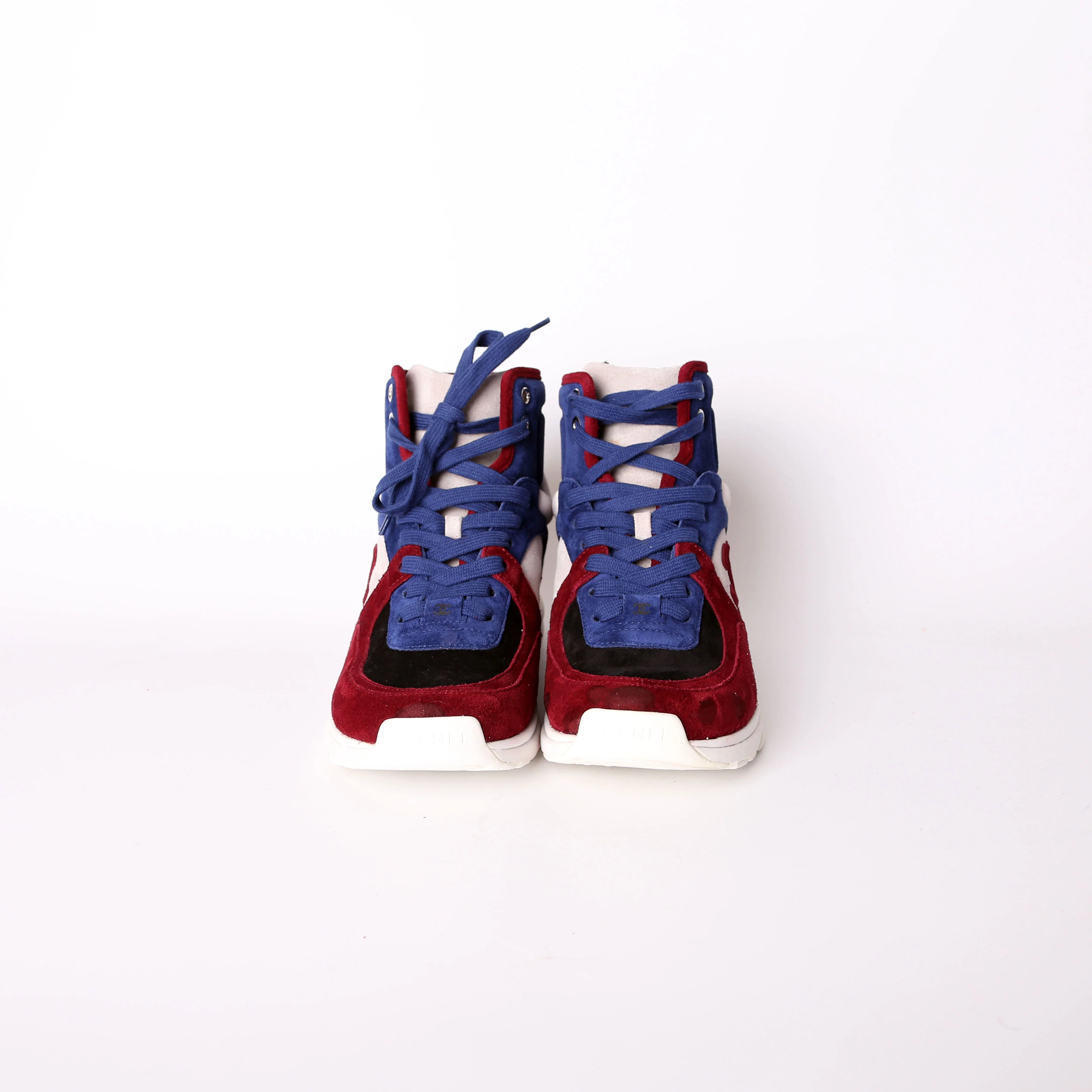 CC High Top Suede Sneakers - Image 2