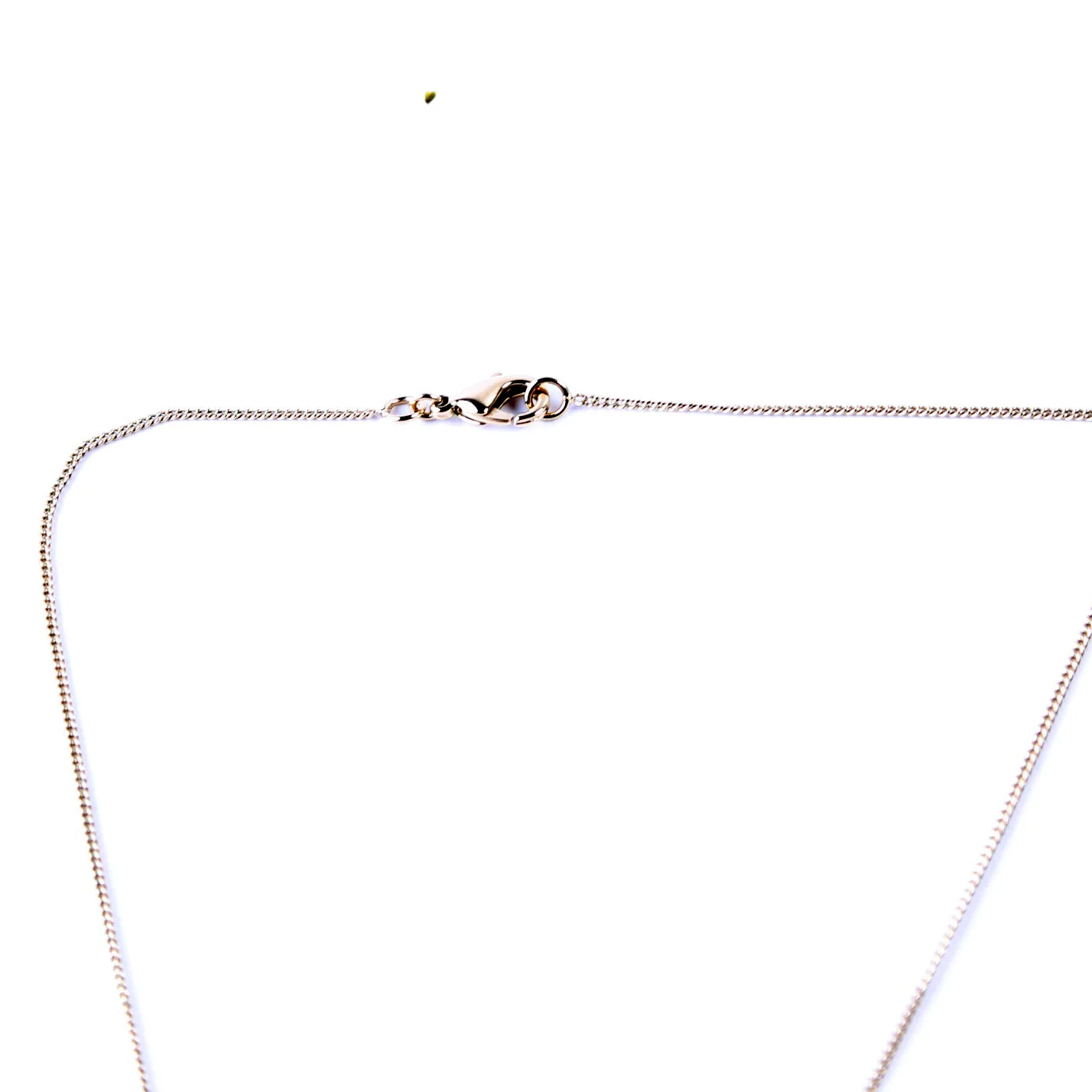 CC Lipstick Pendant Necklace Gold - Image 3