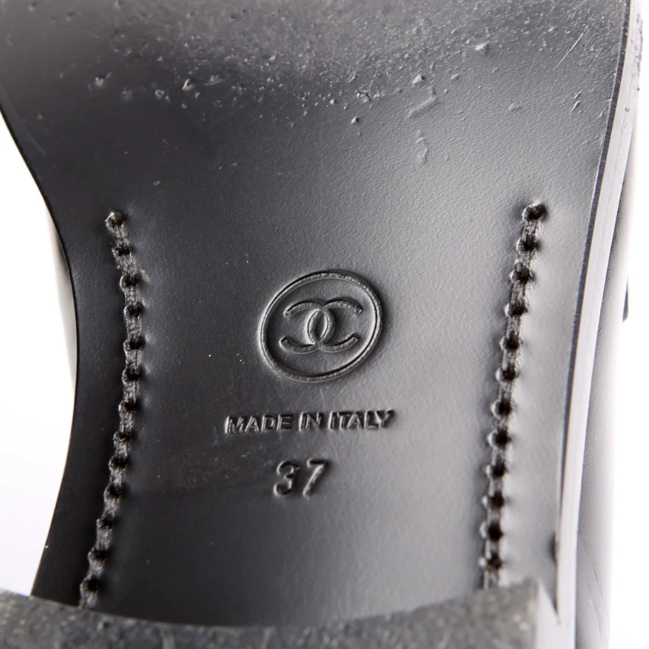 CC Loafers Size 37 Black - Image 7