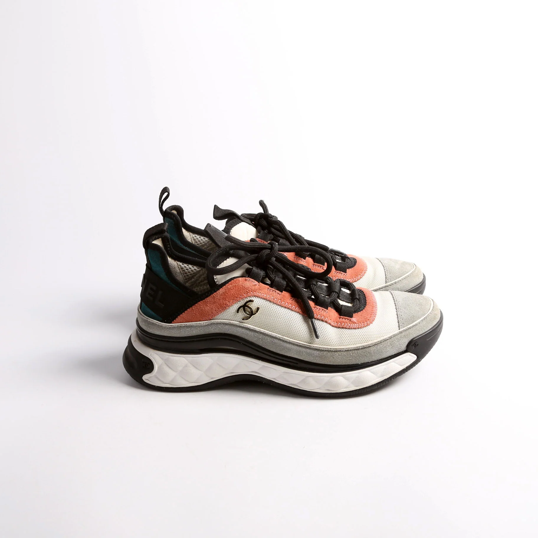 CC Mesh/Suede Trainers Size 39 - Image 5
