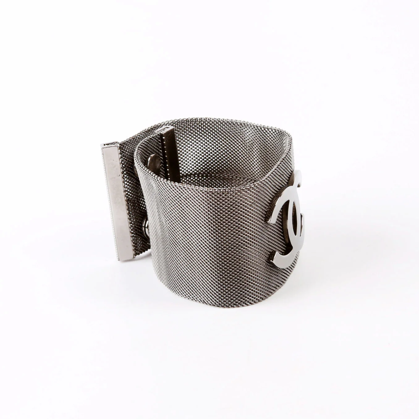 CC Metal Mesh Bracelet - Image 4